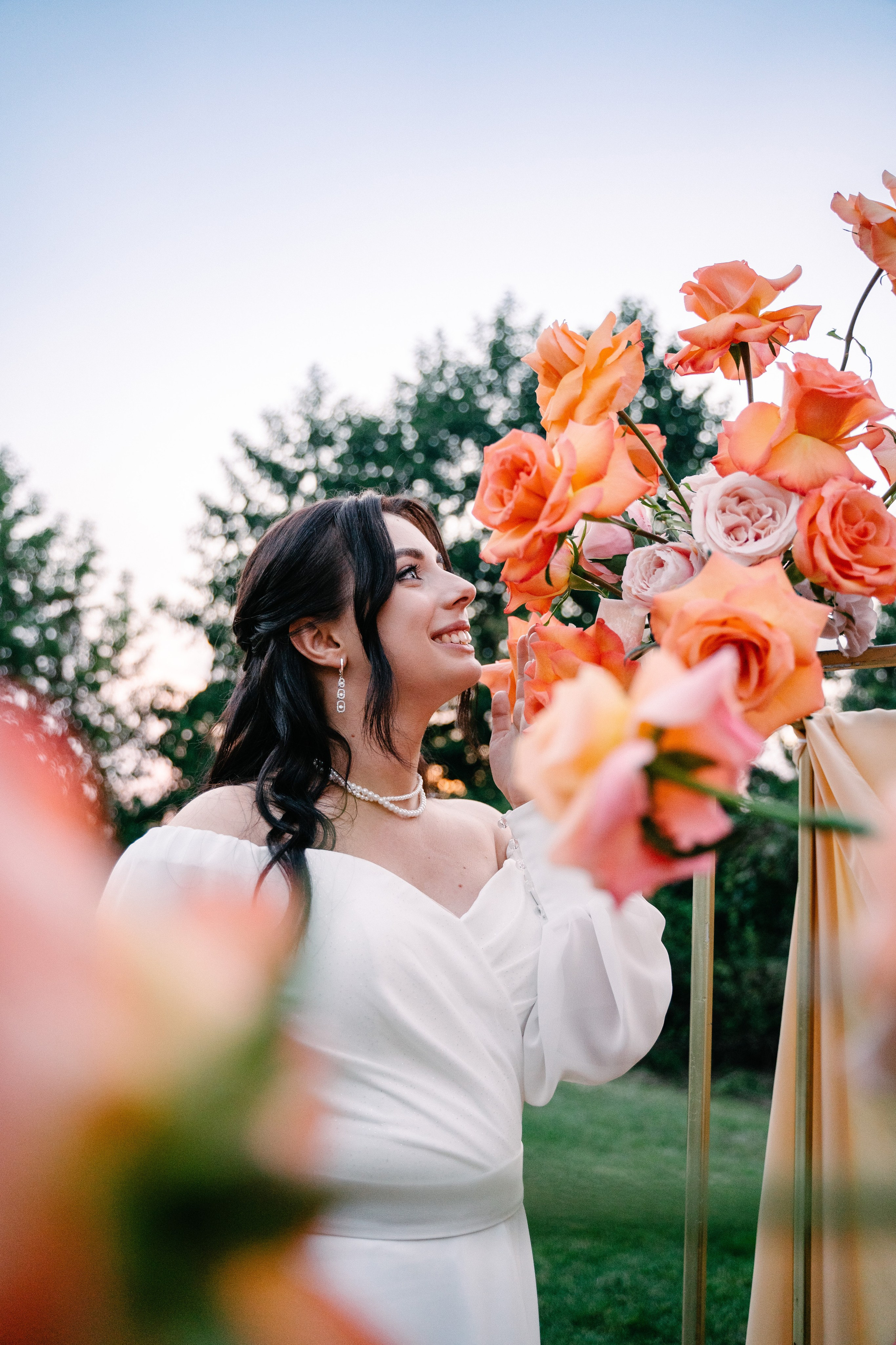 Свадебная фотосессия молодоженов теплой осенью. Свадебный и семейный фотограф из Воронежа|Москвы Бубнова Екатерина