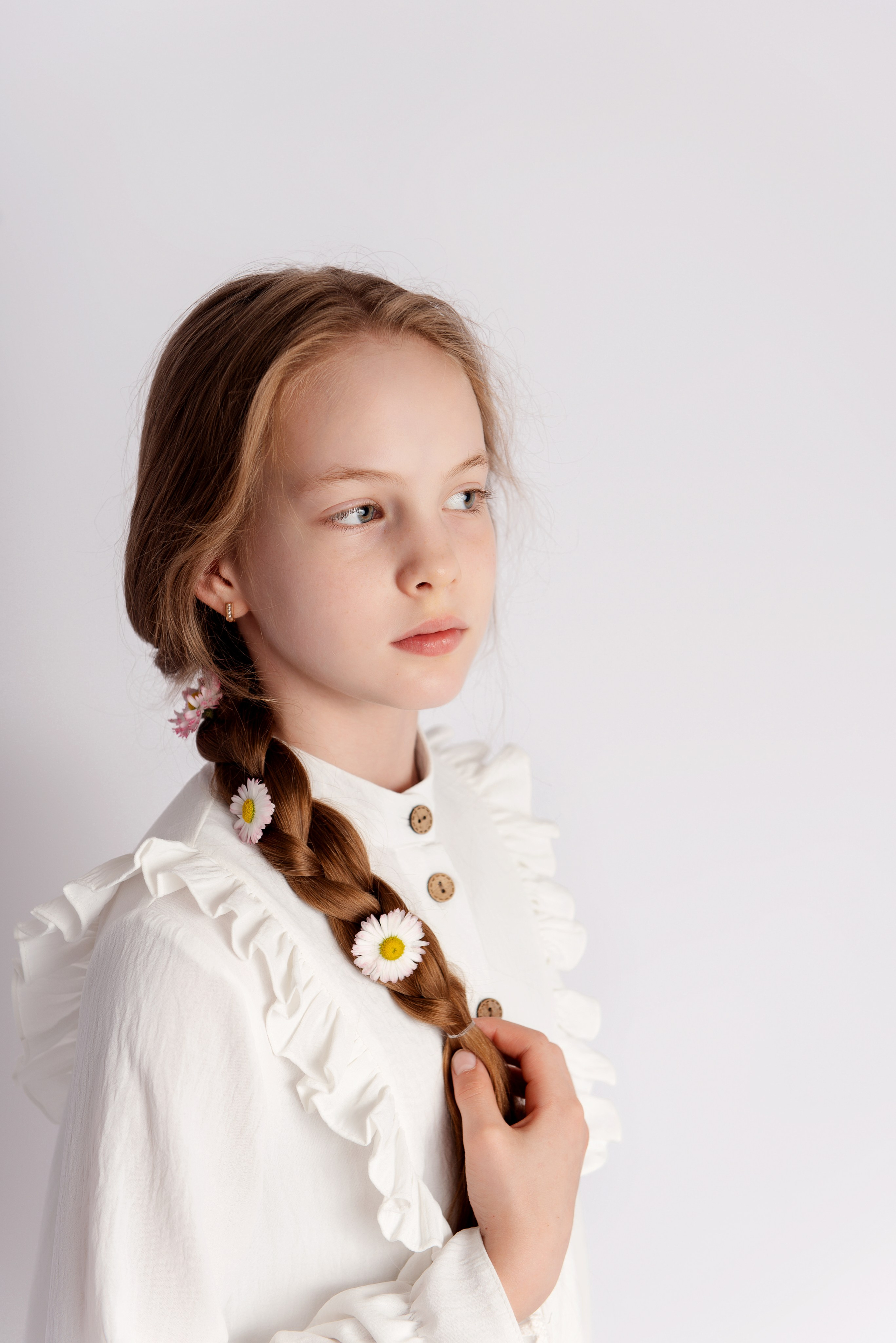Ромашки. Детский фотограф в Долгопрудном и Москве
