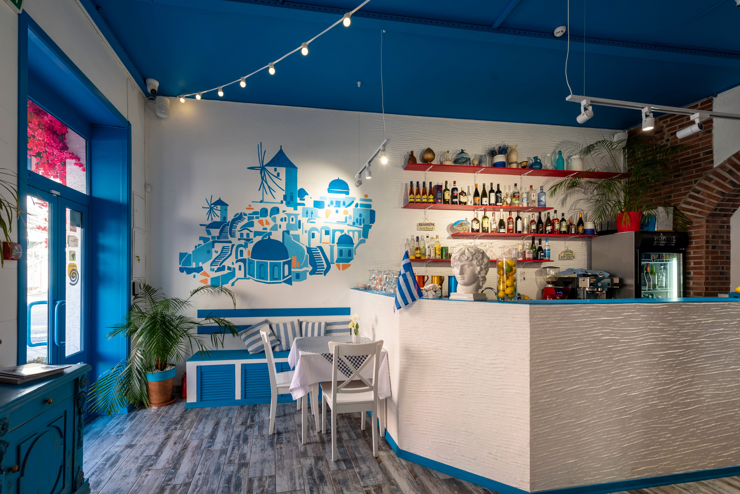 Греческая Таверна Йоргос. Интерьерный и репортажный фотограф в Краснодаре Дмитрий Вальков