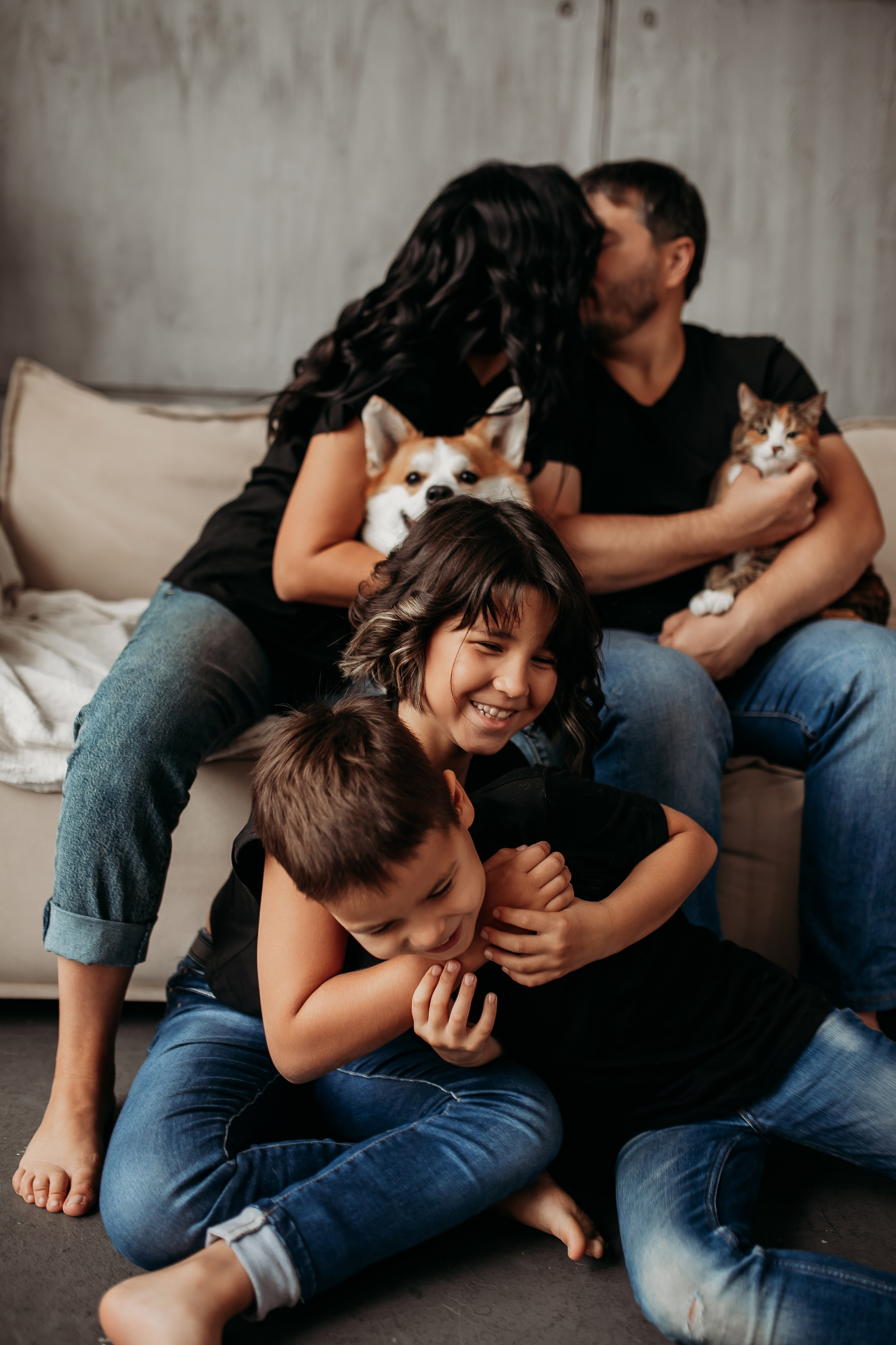 Семейная. Фотограф Тимербаева Алина г. Сургут