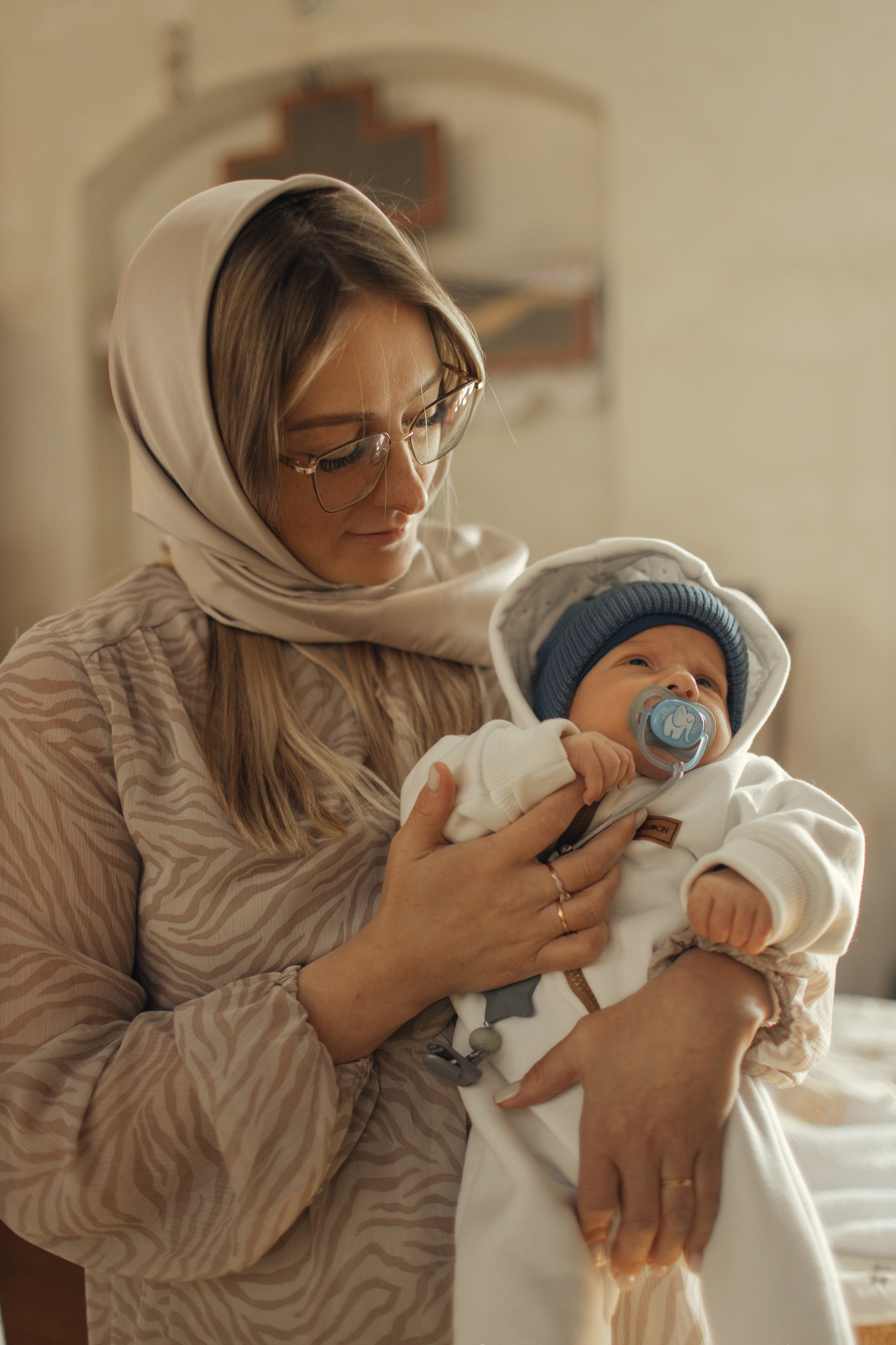 Крещение Льва, Благовещенская церковь в Прусово. Главная