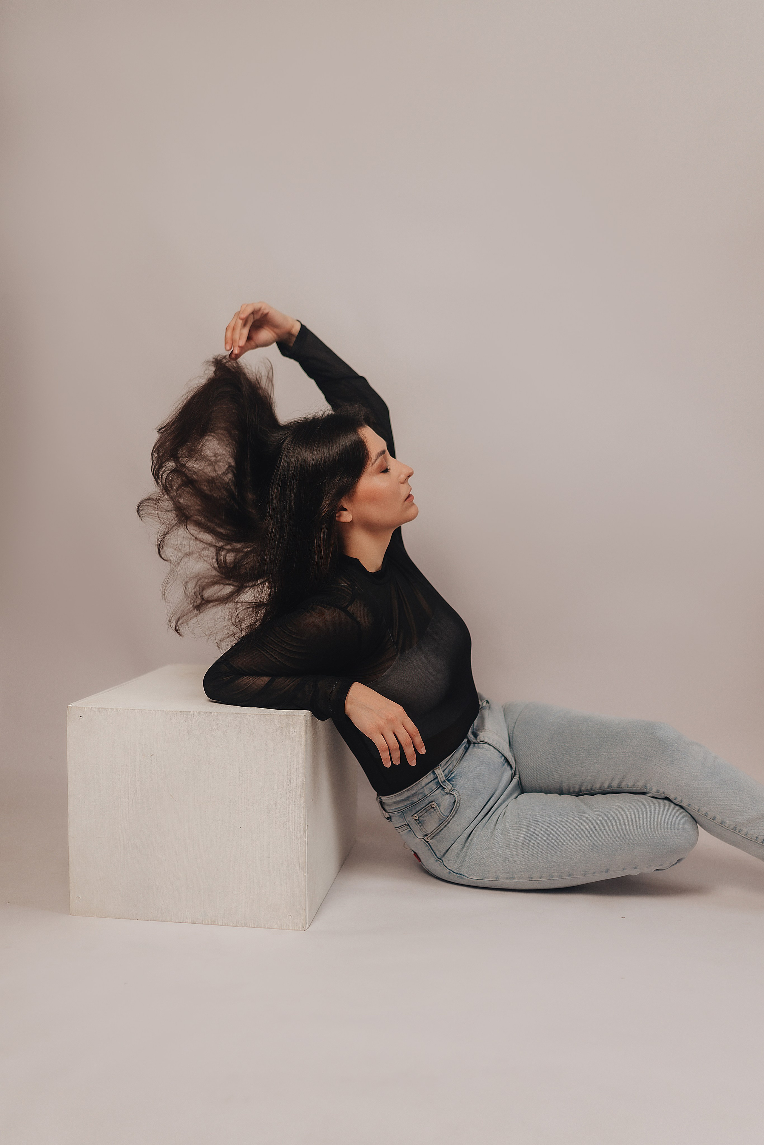 Алина | Съемка в студии Градиент. Фотограф Карина Шмулёва. Воронеж и область