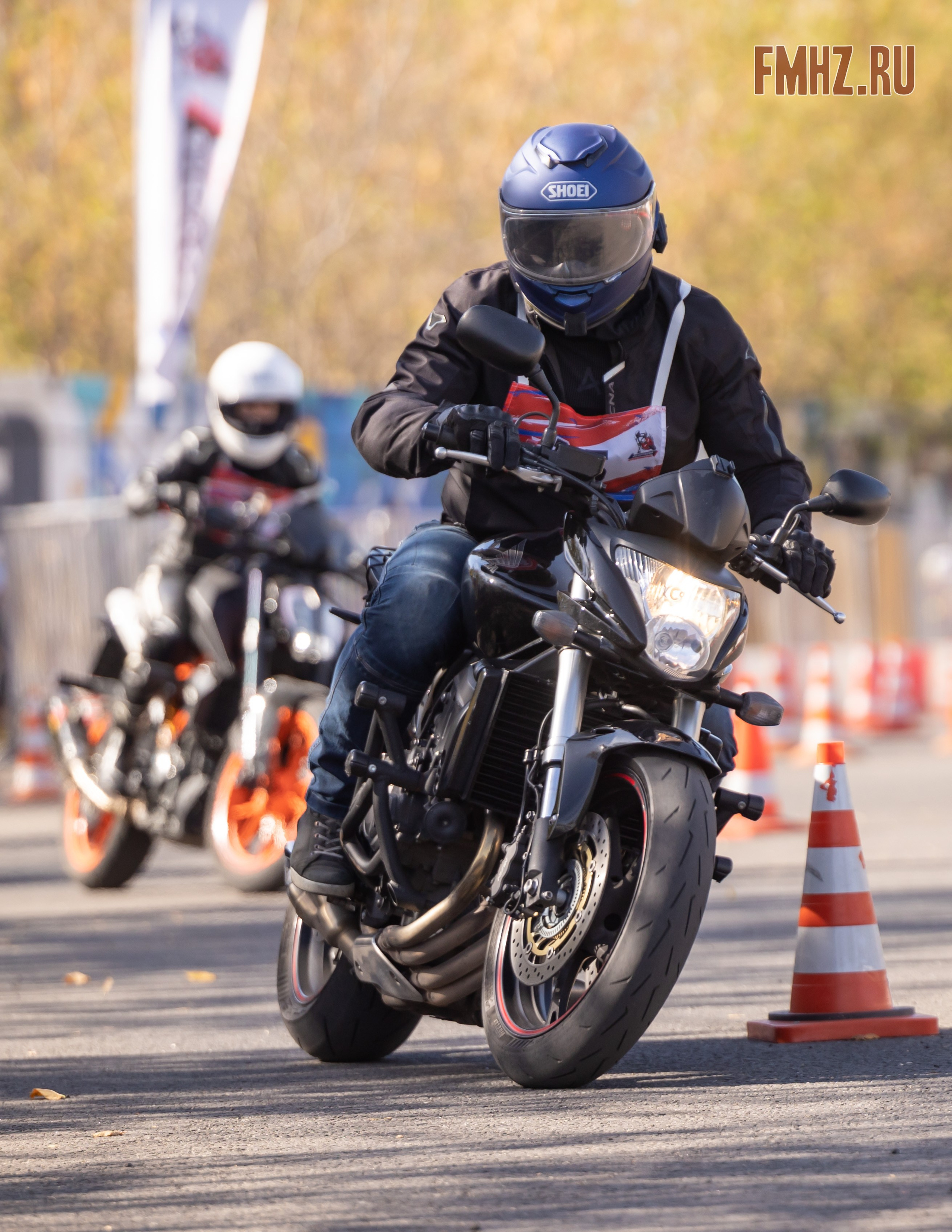 Соревнования по мотоджимхане на площадке Мосгортранс 15.09.2024. Фотограф Владимир Охрименко