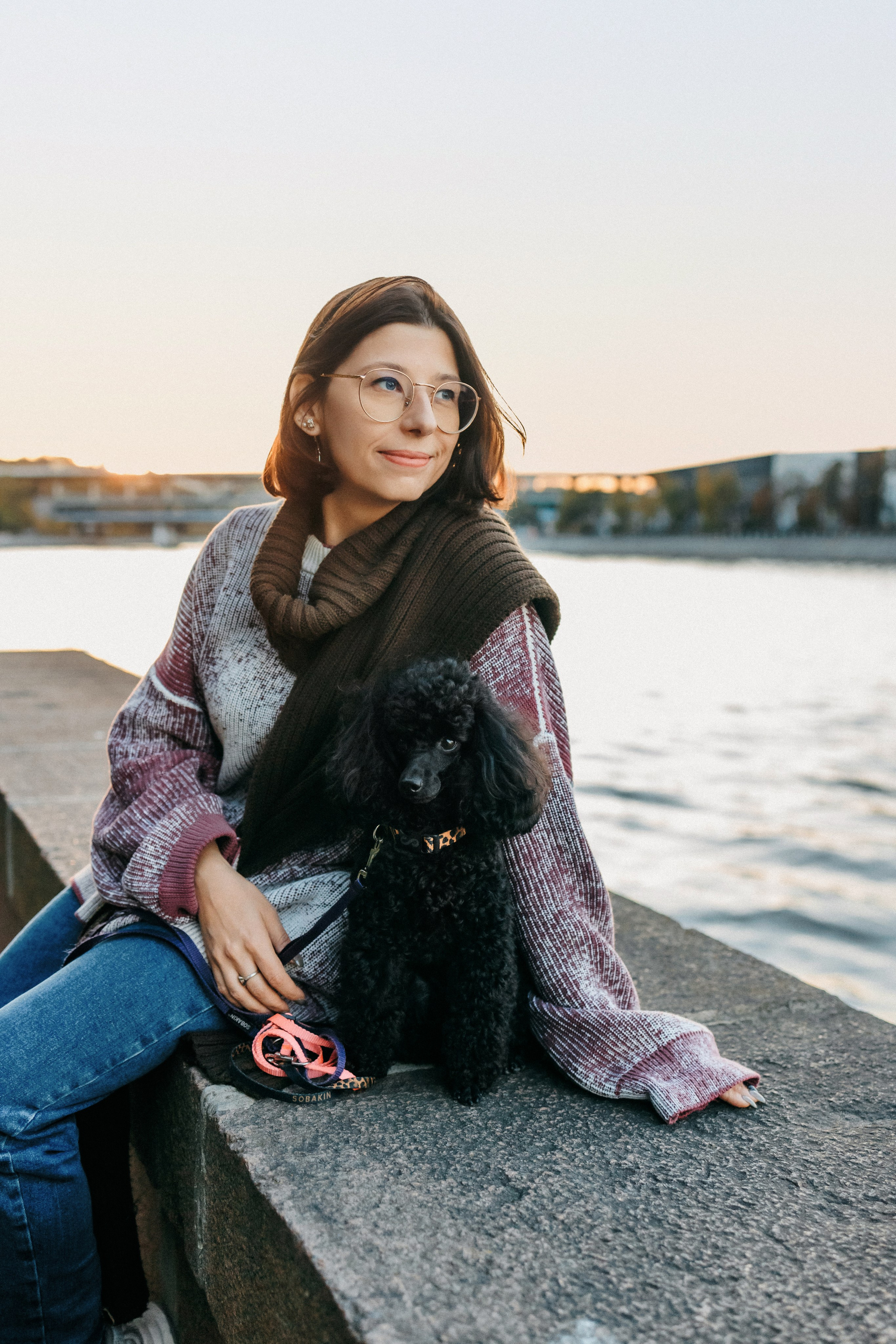 Нина и Фанни. Фотограф-анималист Елена Радченко, Москва