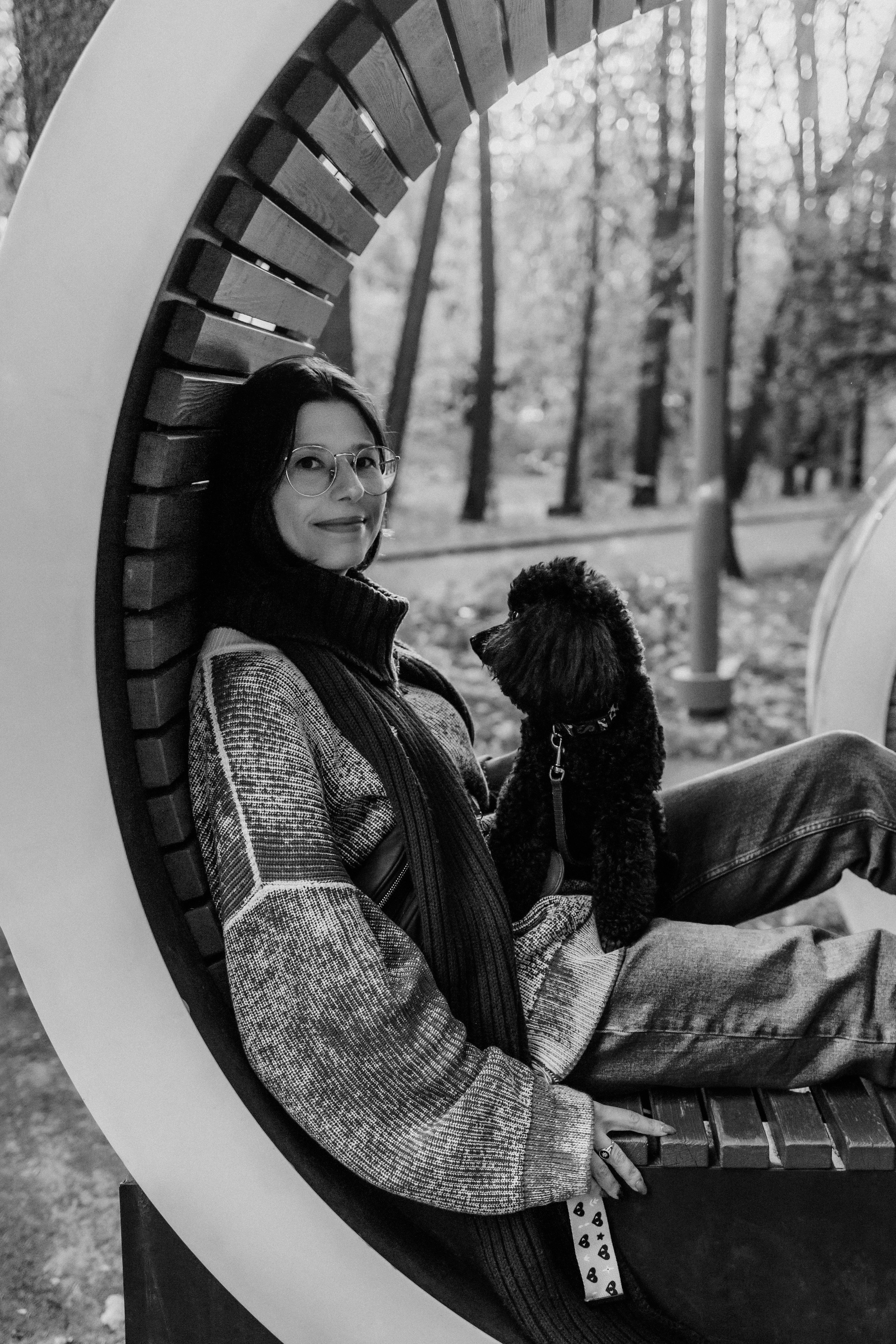 Нина и Фанни. Фотограф-анималист Елена Радченко, Москва