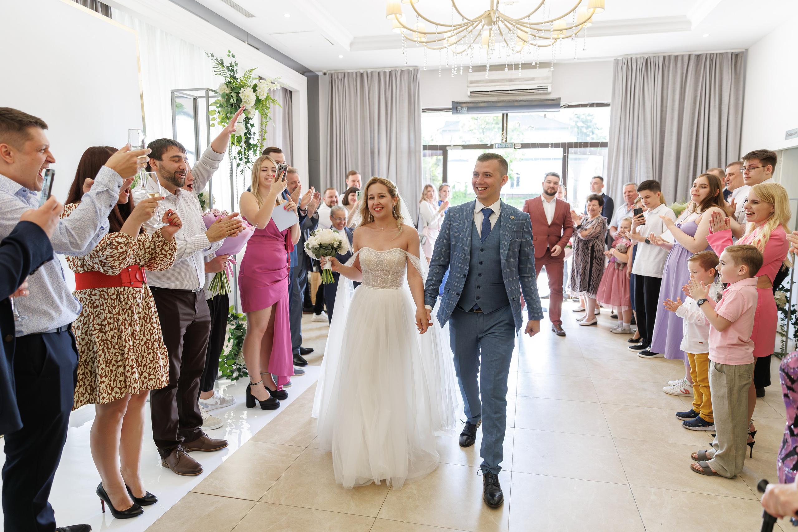 Свадьба в Москва сити и в ресторане Republic Hall. Свадебный фотограф Москва и МО Сергей Киржаев