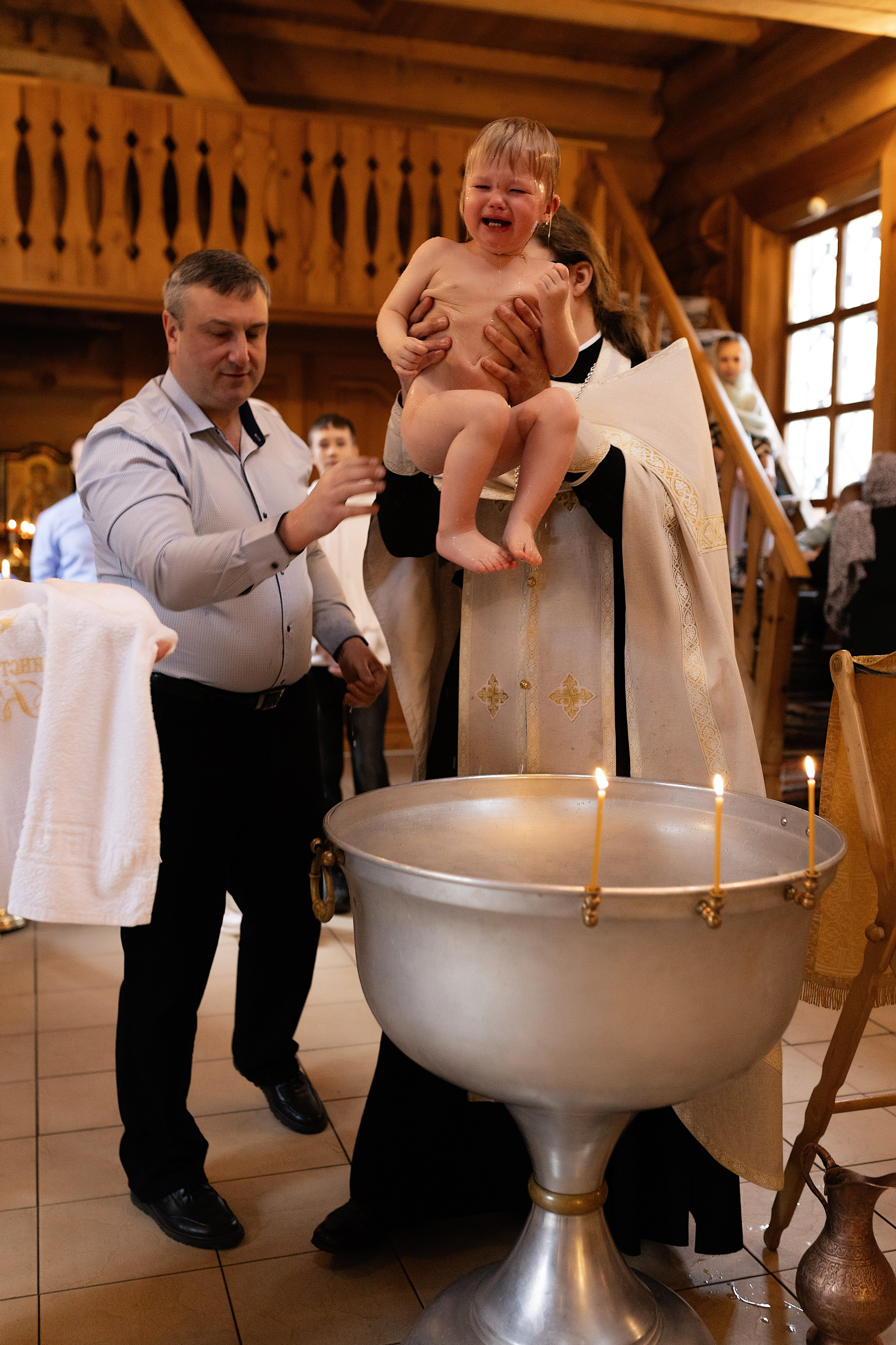 Таинство Крещения Ксении. Фотограф в Железнодорожном и Балашихе