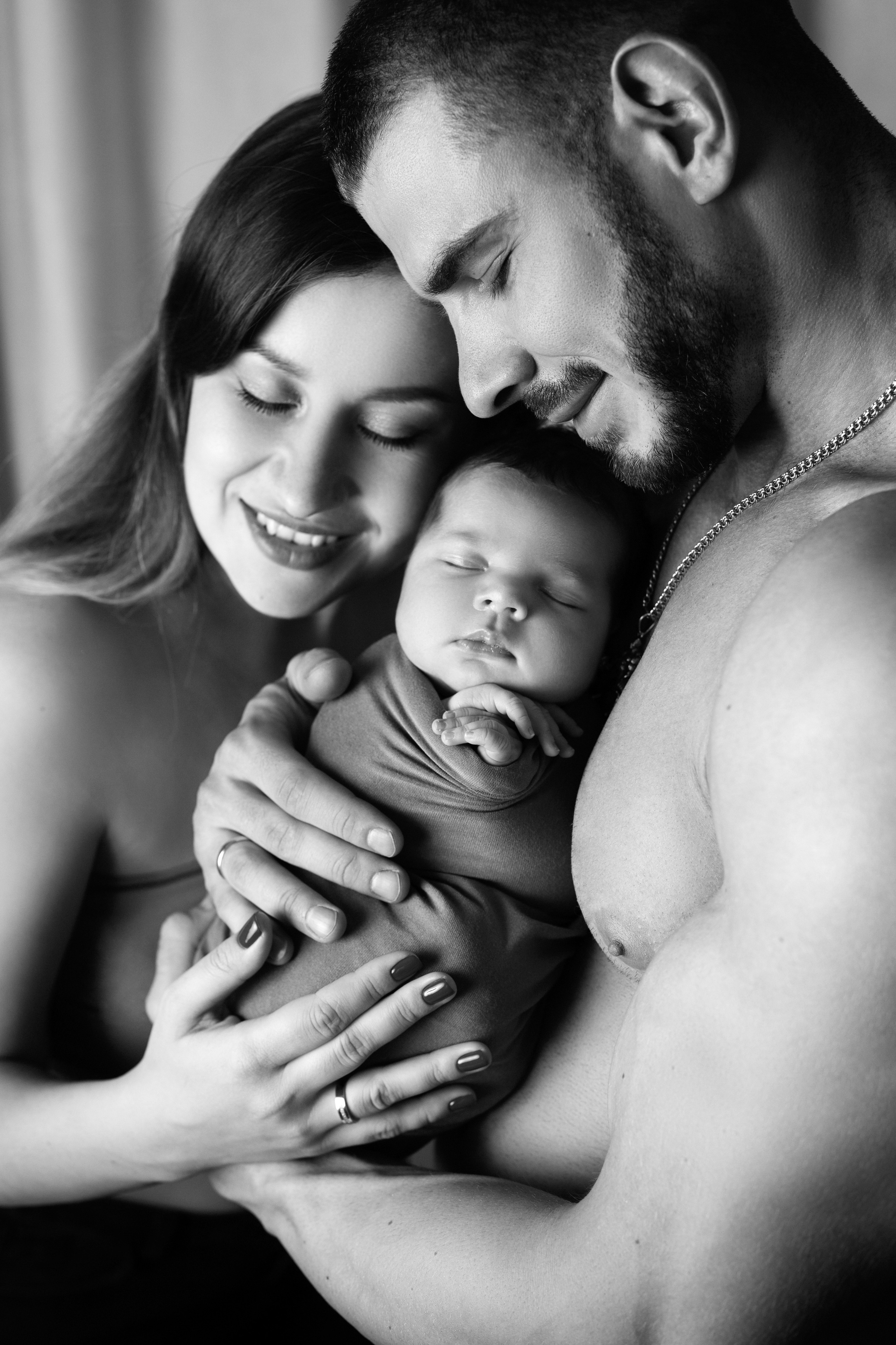 Новорожденные малыши. Фотограф Елена Зуйкова