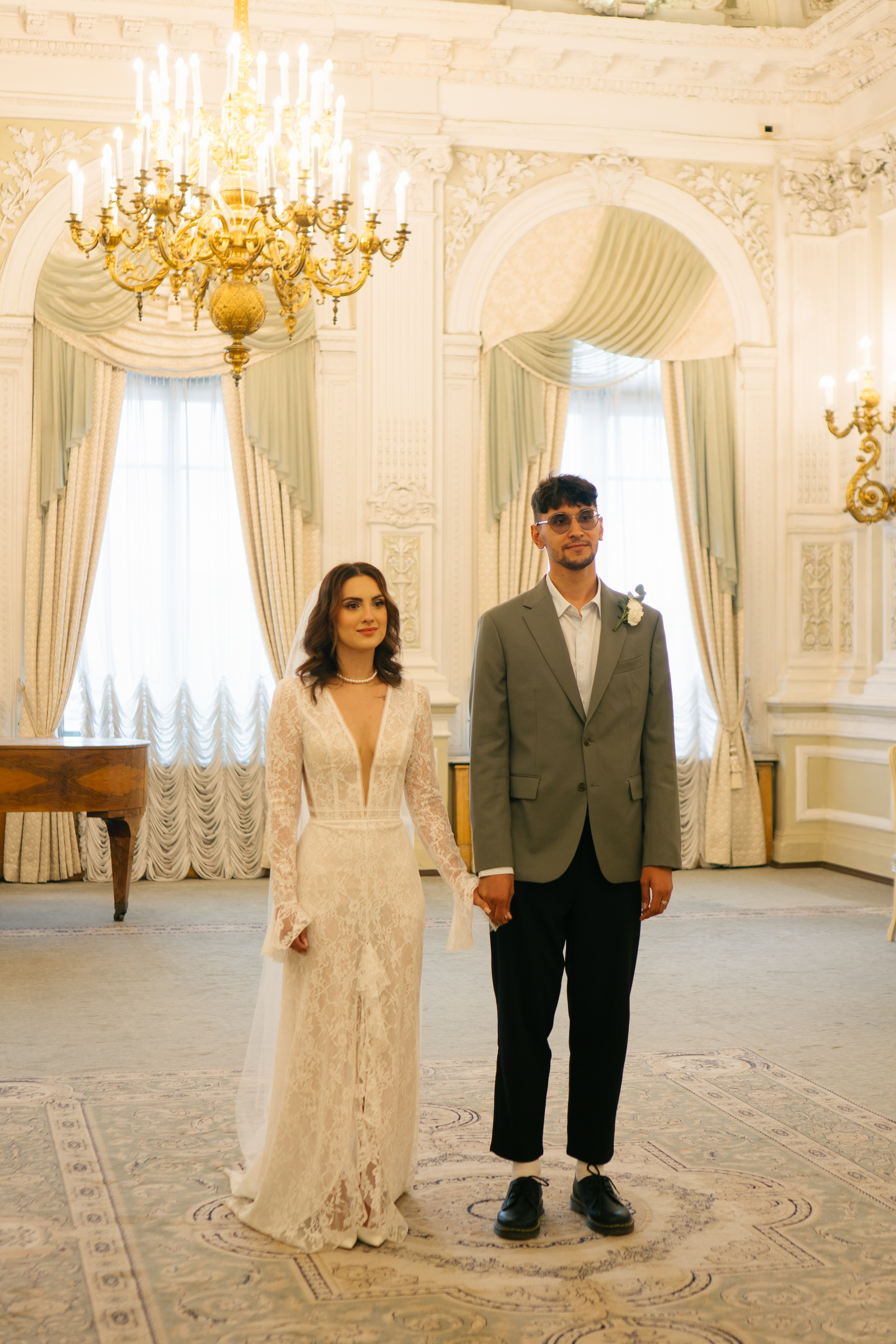 СВАДЕБНАЯ СЬЕМКА В ПЕРВОМ ДВОРЦЕ БРАКОСОЧЕТАНИЯ. Профессиональный фотограф, Санкт-Петербург — Виктория Богомолова