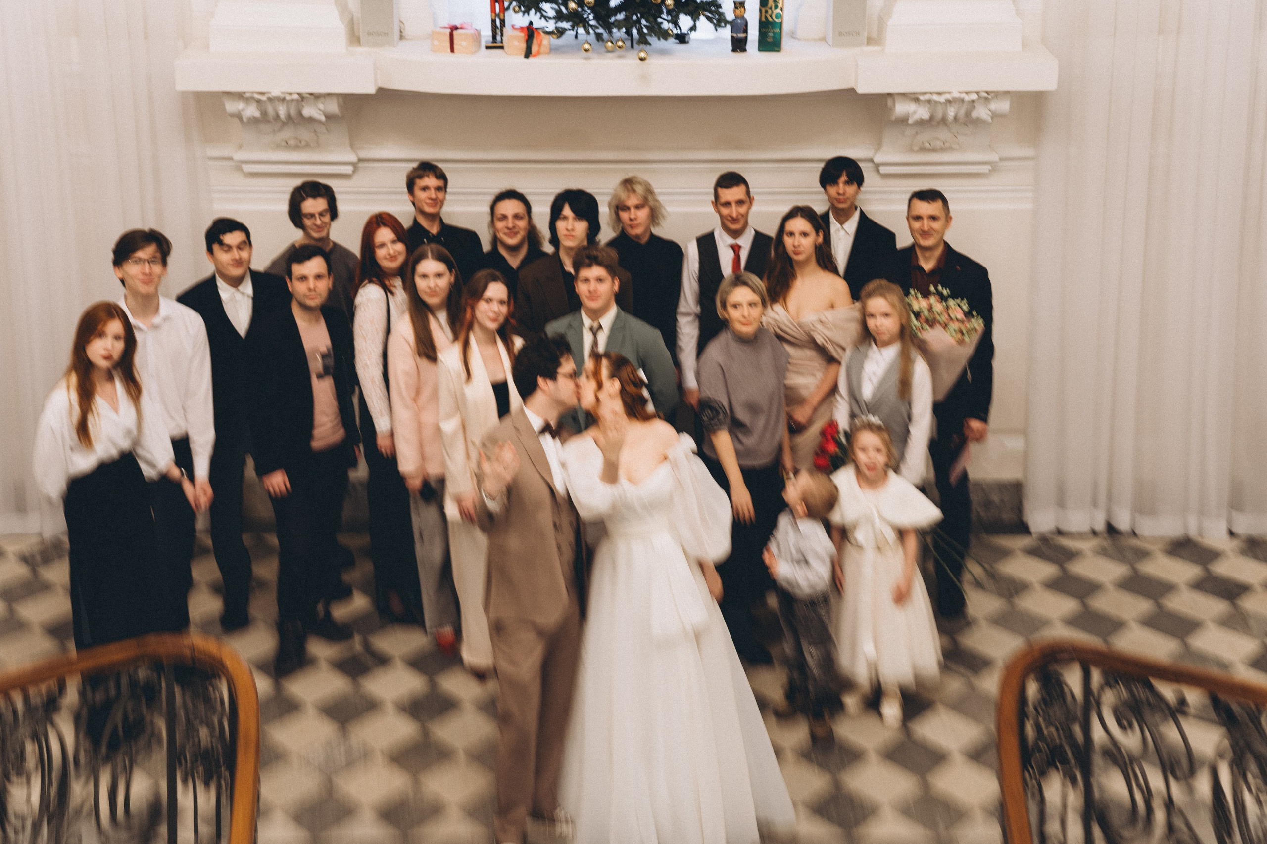 СВАДЕБНАЯ СЬЕМКА ВО ВТОРОМ ДВОРЦЕ С ГОСТЯМИ И ПРОГУЛКА В ТАВРИЧЕСКОМ САДУ. Профессиональный фотограф, Санкт-Петербург — Виктория Богомолова