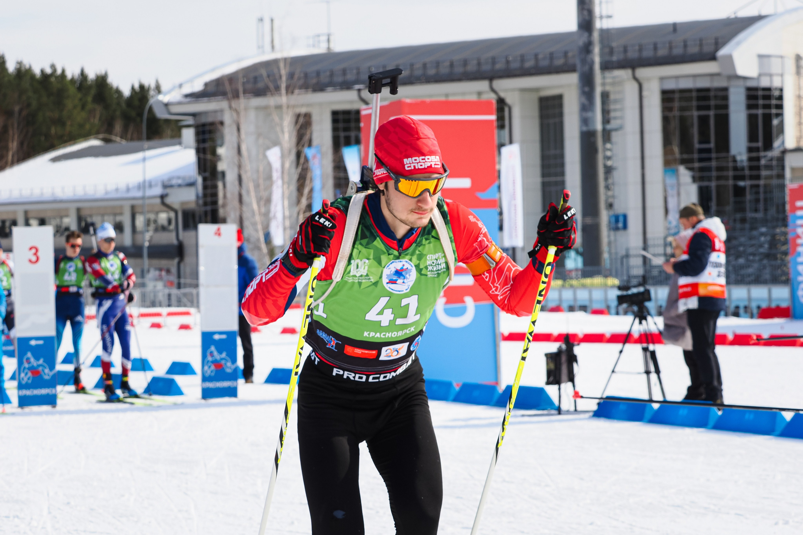 Биатлон / Первенство России. Репортажный фотограф Алексей Козьмин
