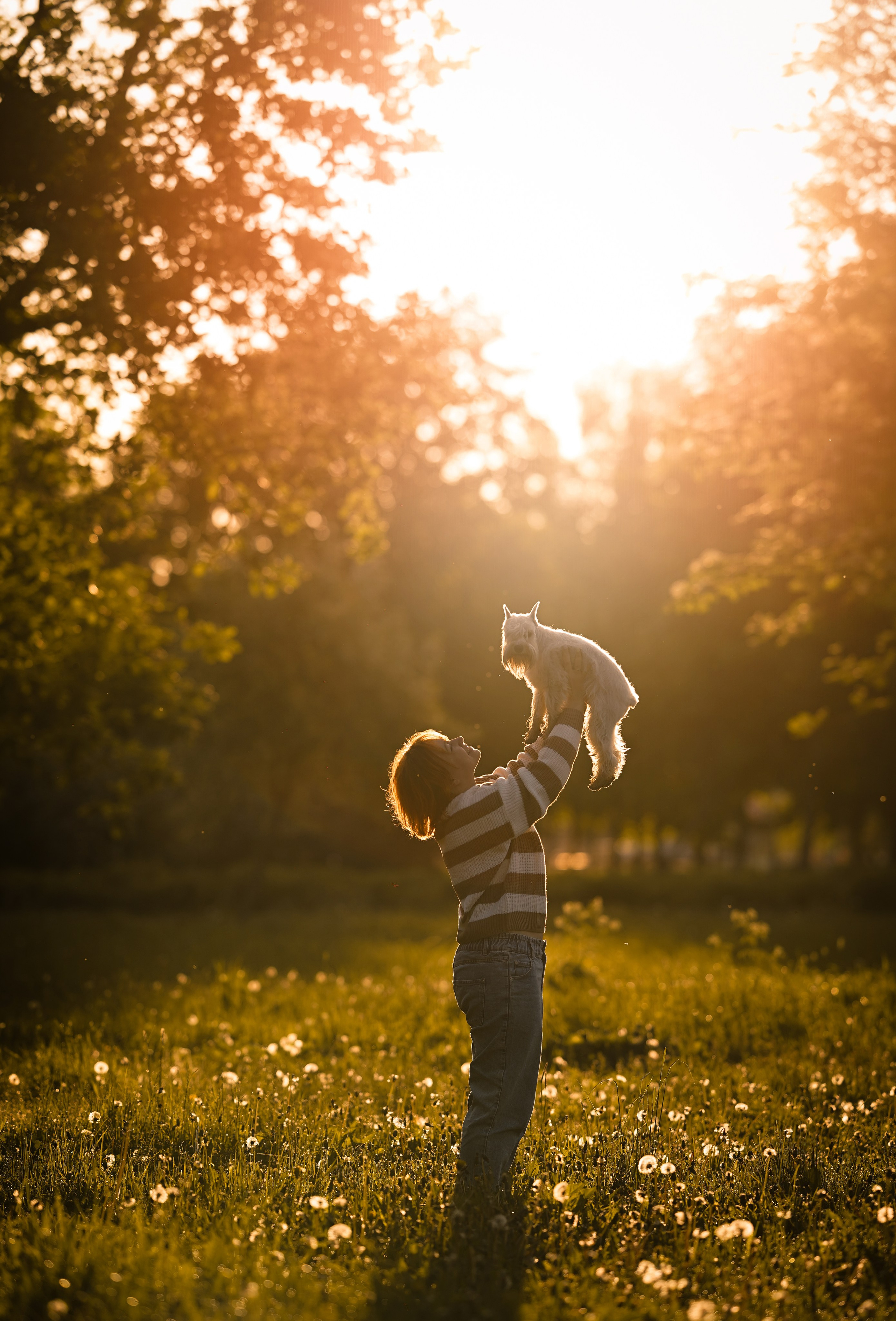 Оля и Доминик. Фотограф-анималист в Санкт-Петербурге Яна Мартынова