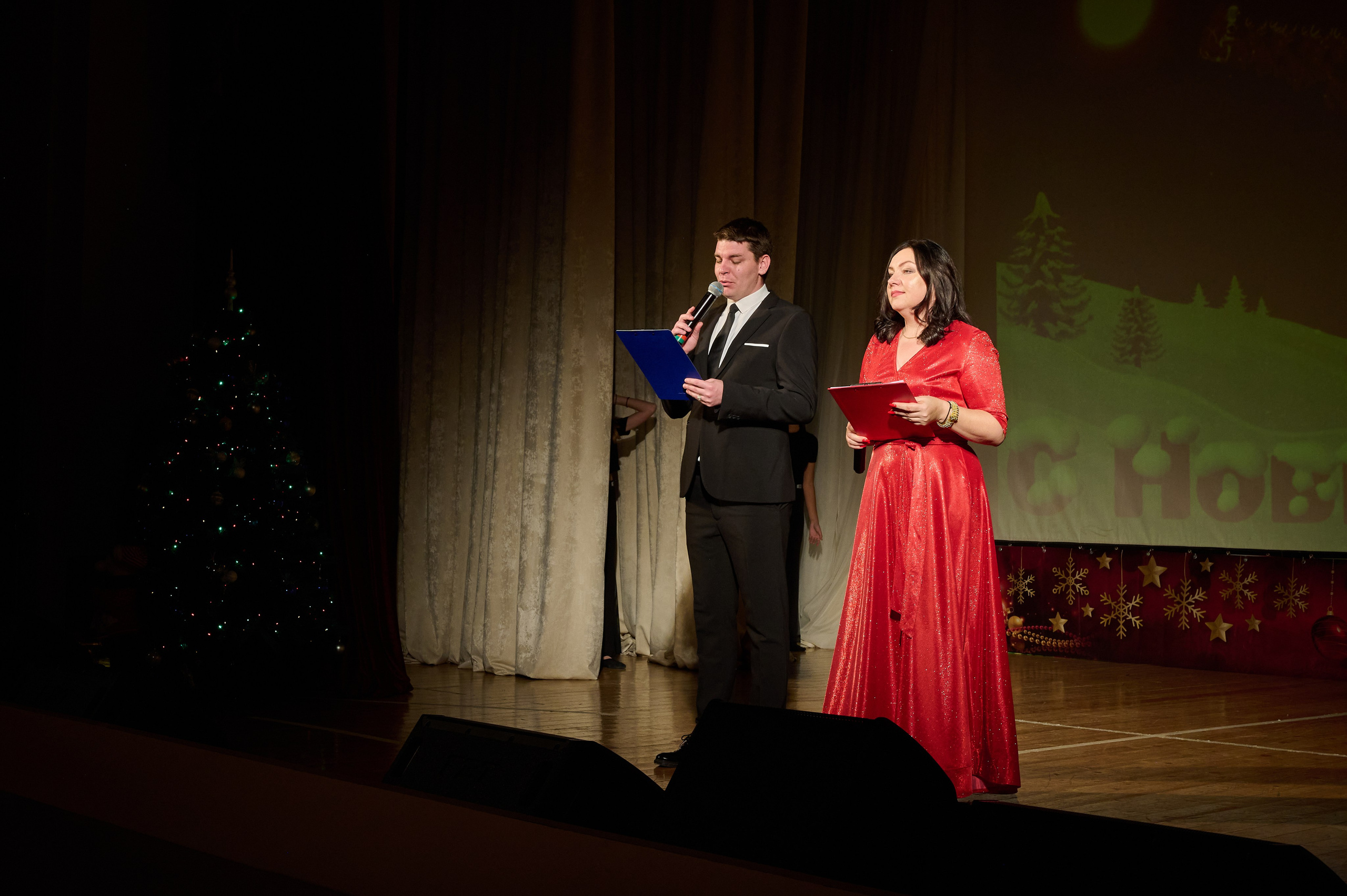 Новогодний концерт. Жизнь курорта Кабардинка в фотографиях