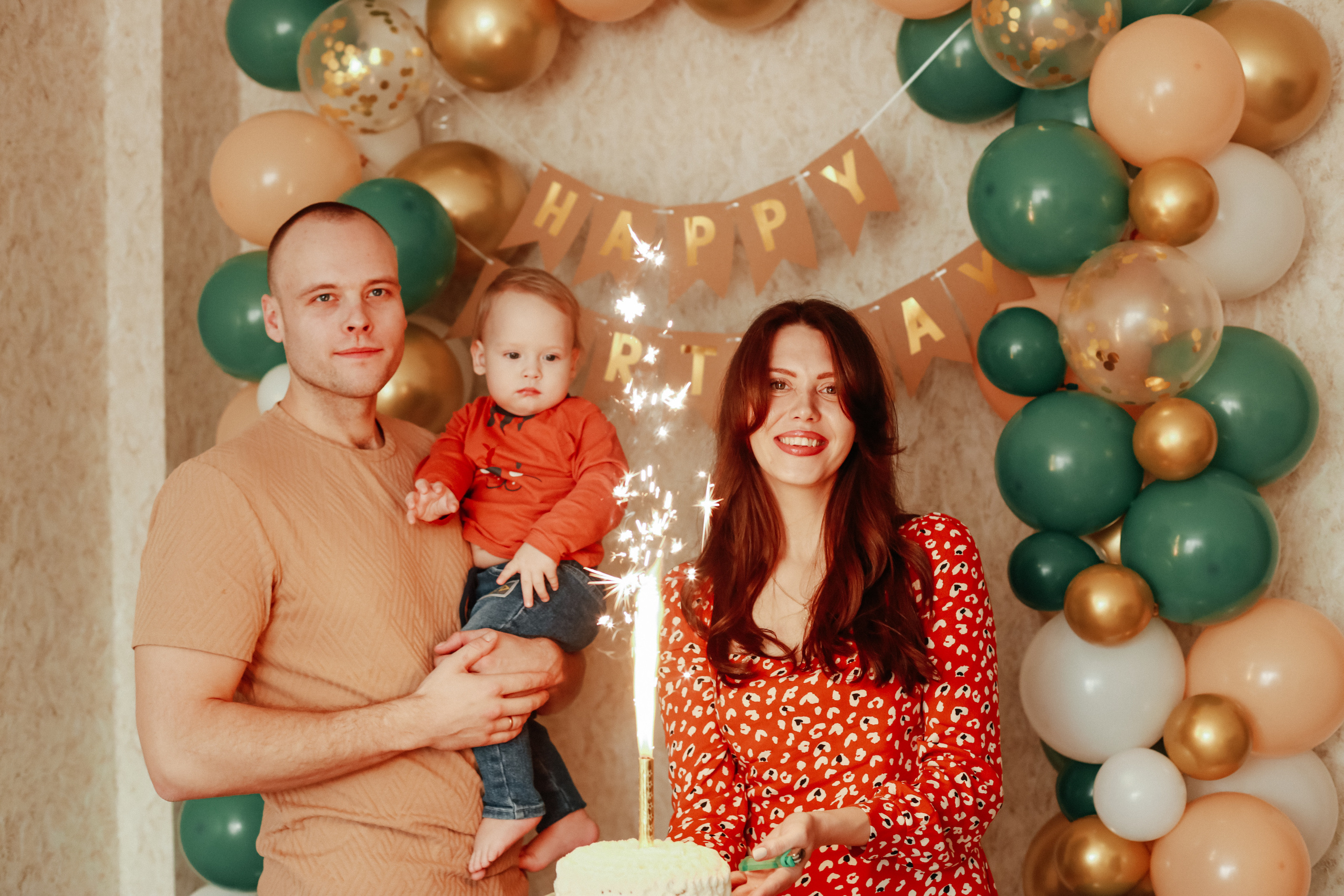 День рождения Артурчика. Семейный и портретный фотограф в Новосибирске Мария Хлебус