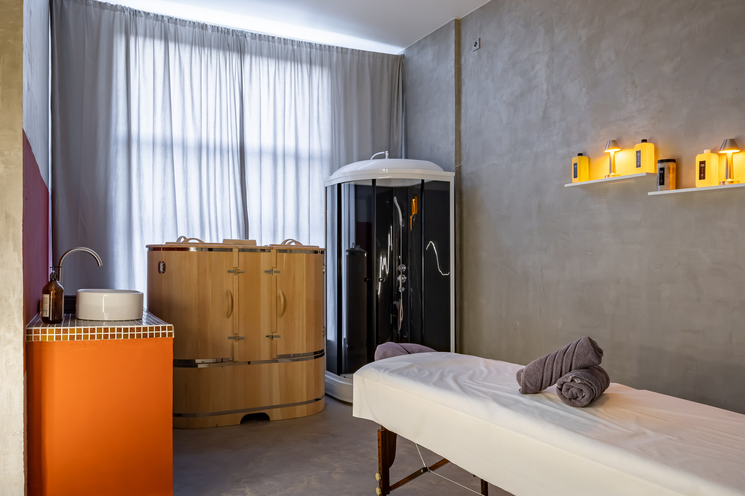 Массажный салон. Интерьерный фотограф в Москве Сергей Чекмезов