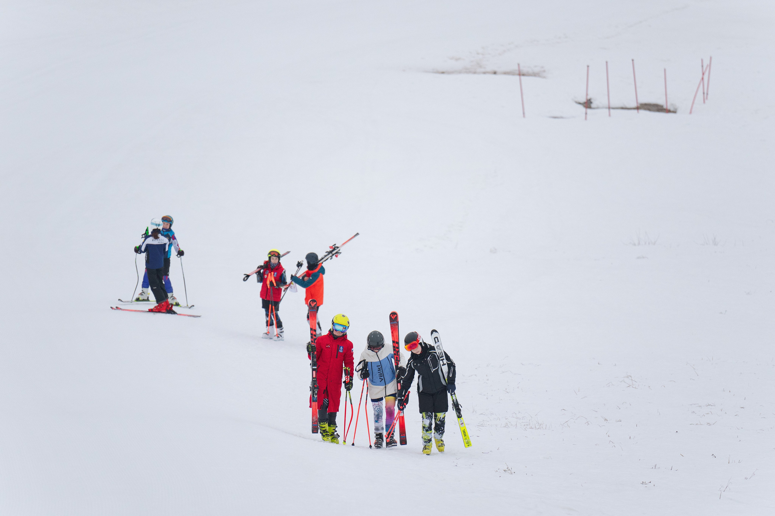 Горные лыжи. Первенство Центрального Федерального Округа. GS U14 Шуколово. Фотограф Студитский Евгений