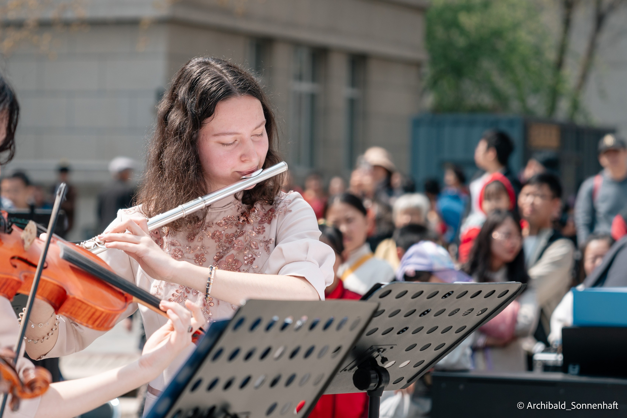 TJU blooming fest. Photographer in Guangzhou, China. Archibald Sonnenhaft