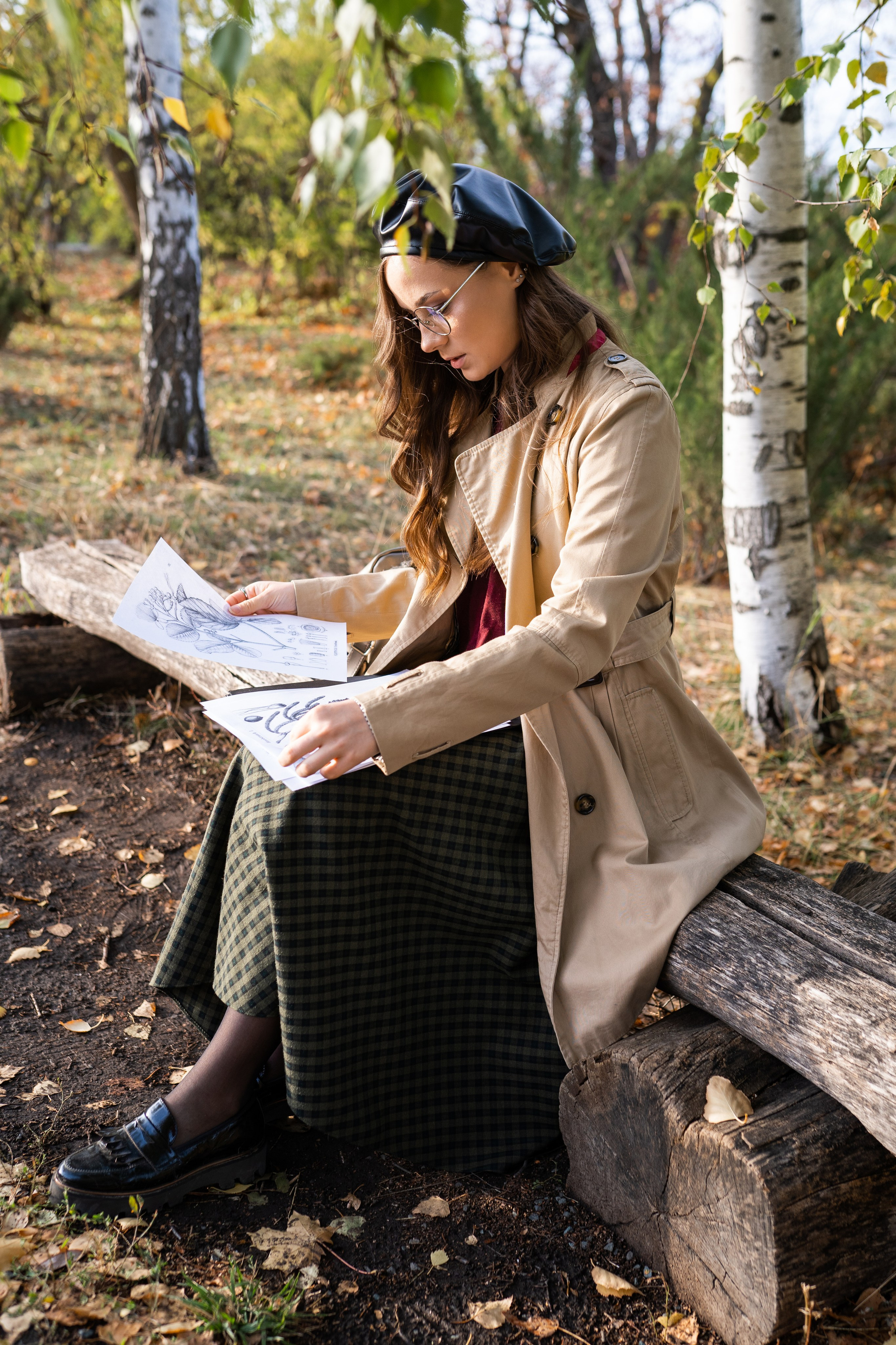 Ксения. Ботанический сад. Фотограф в Самаре Иван Булатов