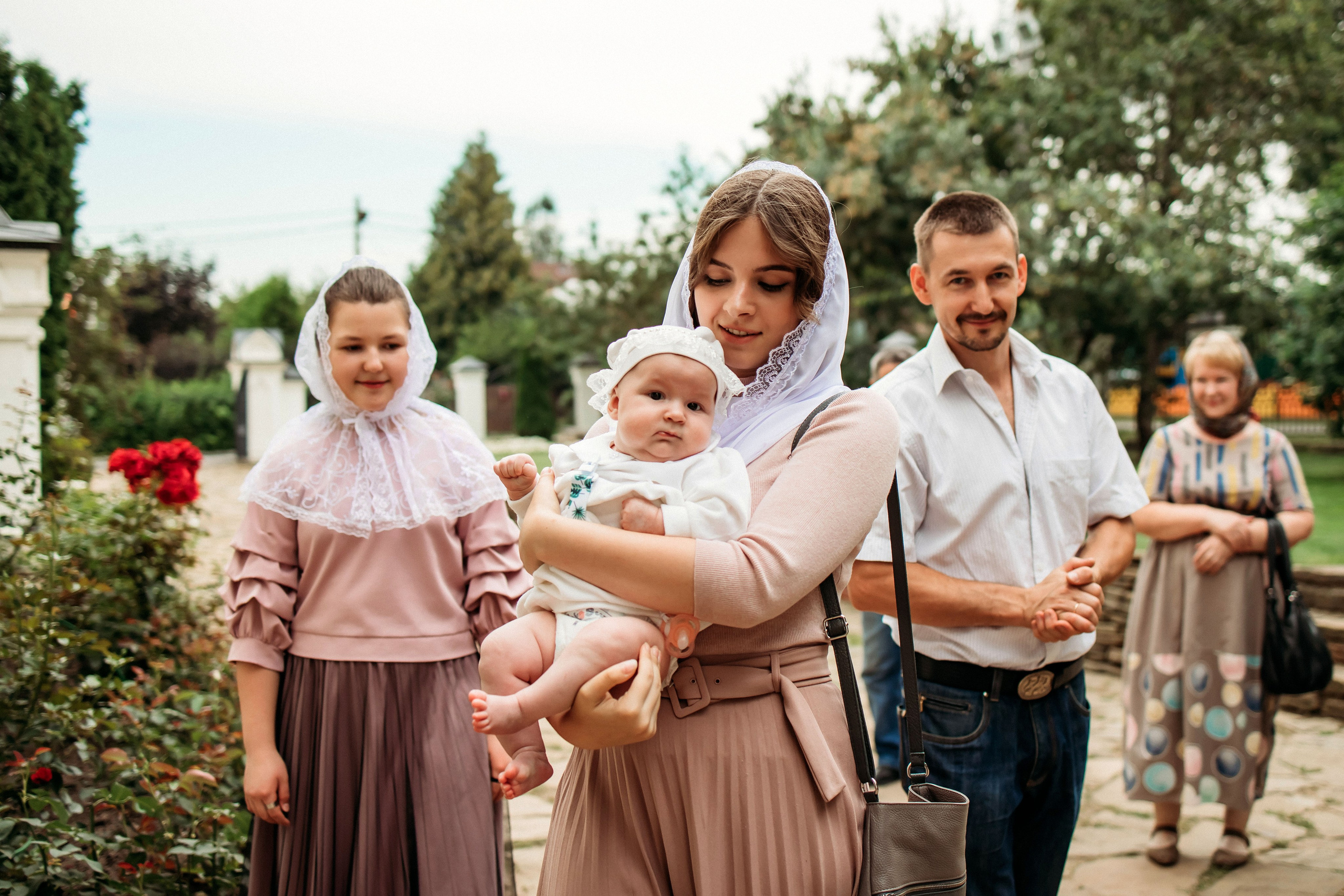 Крещение Вали. Семейный фотограф и видеограф Попова Юлия