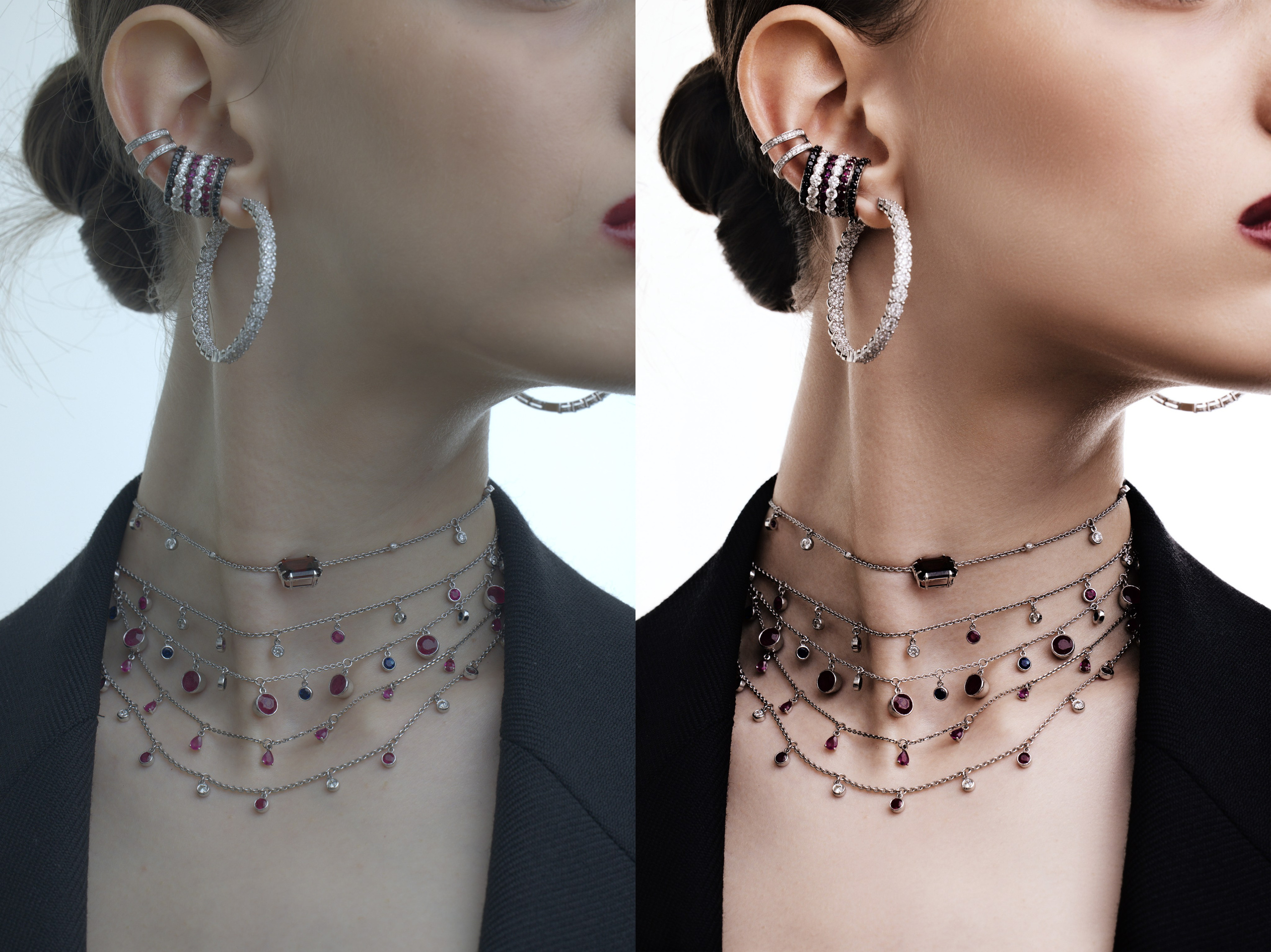 Ювелирная ретушь колец из натуральных камней и бижутерии | Студия SVITHART