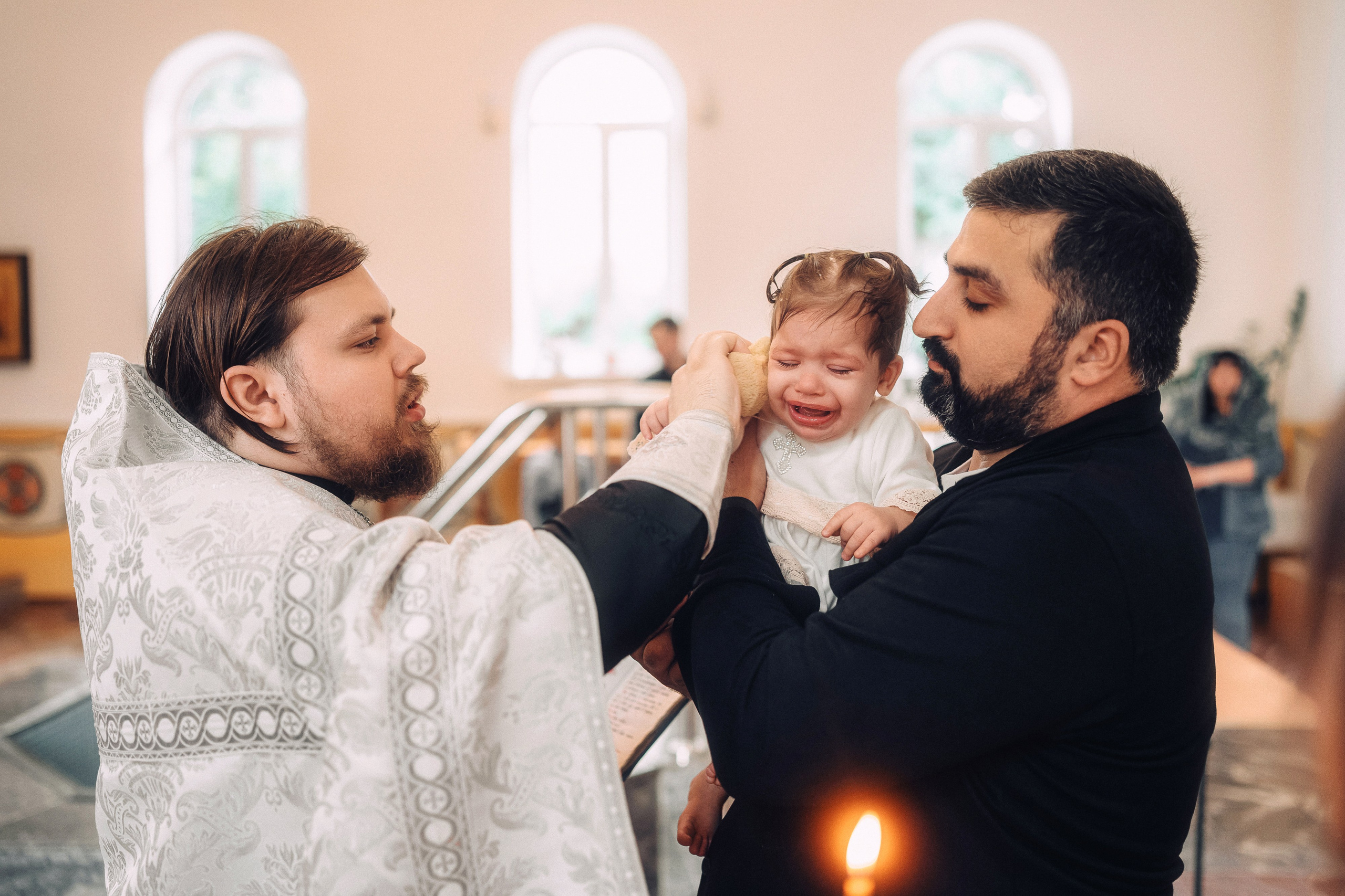Таинство крещения в Воронеже. Свадебный и репортажный фотограф в Воронеже Роман Янко