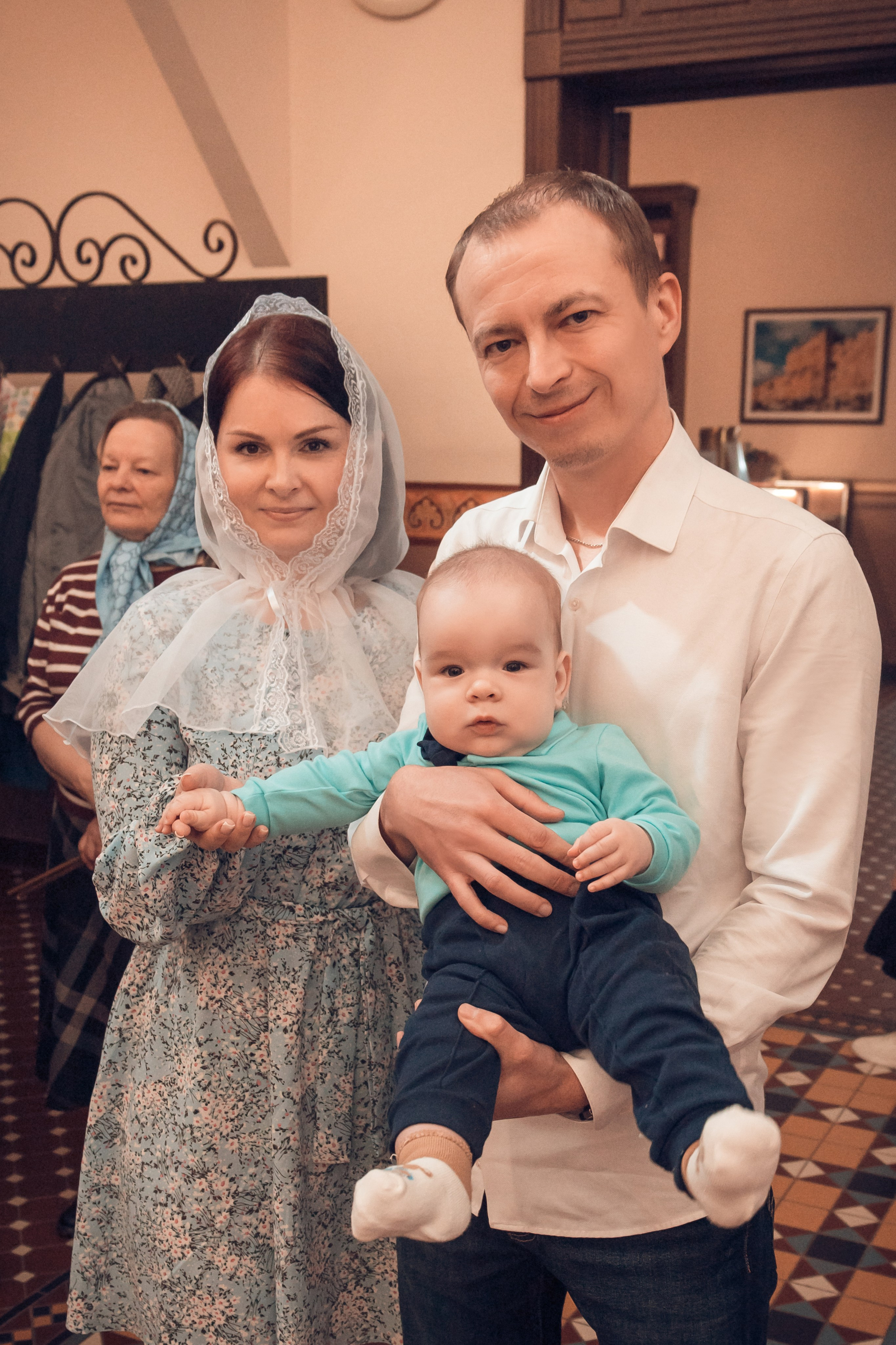 Таинство Крещения Егора. Храм иконы Божией Матери Скоропослушницы. Семейный фотограф в Рязани и Рязанской области