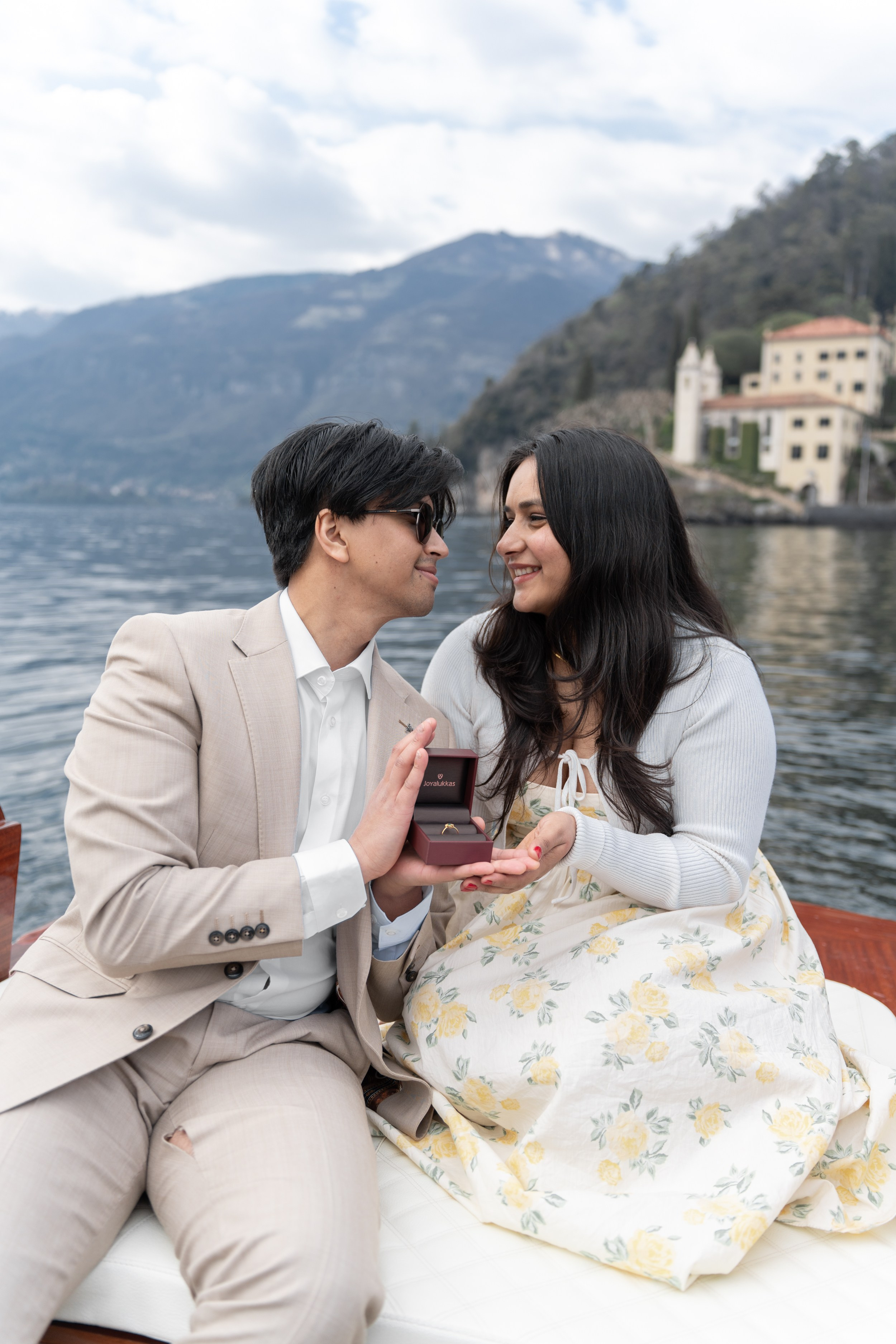 Addy & Fiance. Maria Anistratova | Destination Photographer, Videographer & Drone Pilot — Lake Como