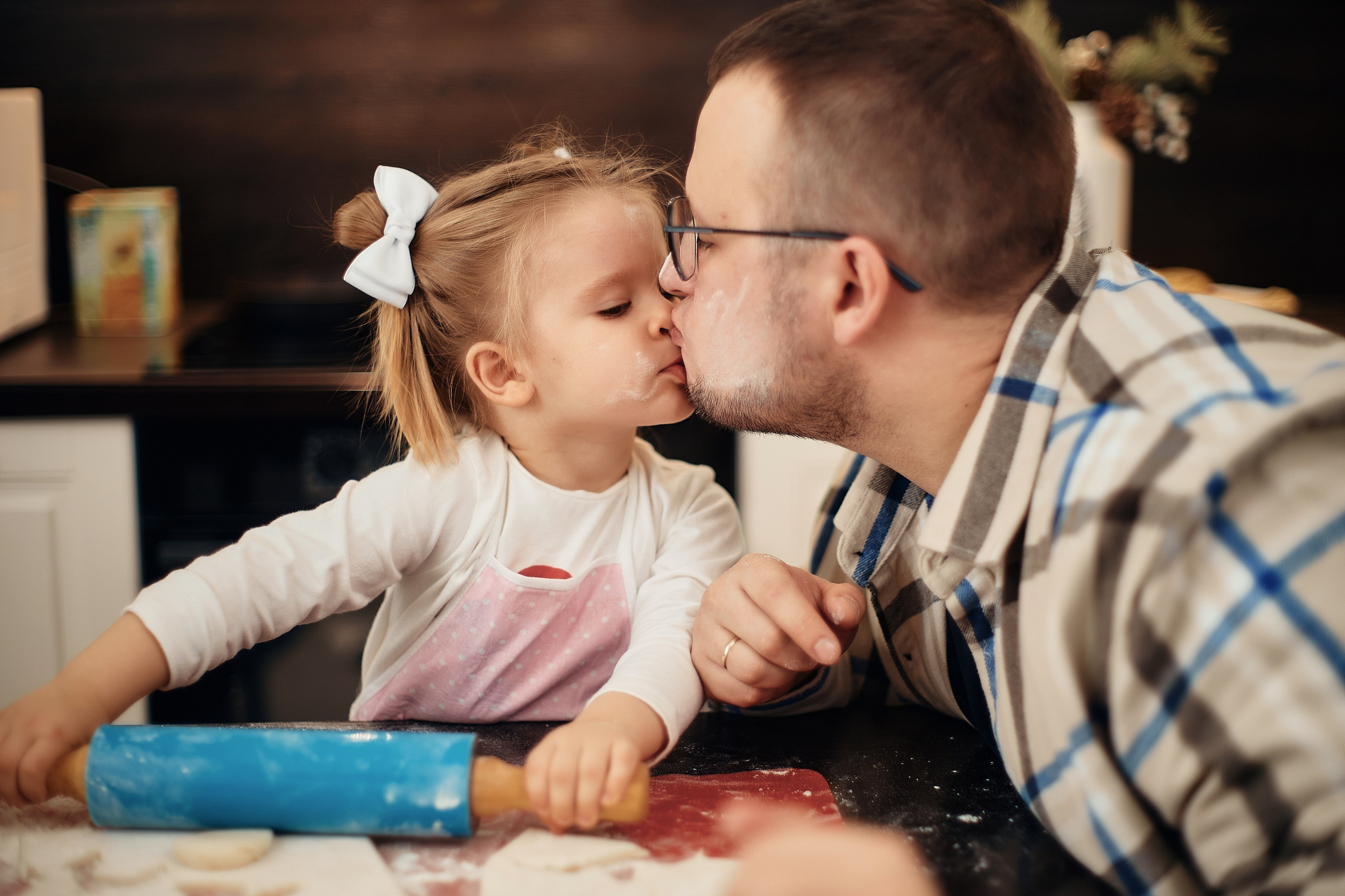 Домашняя новогодняя фотосессия. Семейный и репортажной фотограф в Красноярске и Москве Виктор Бабинцев