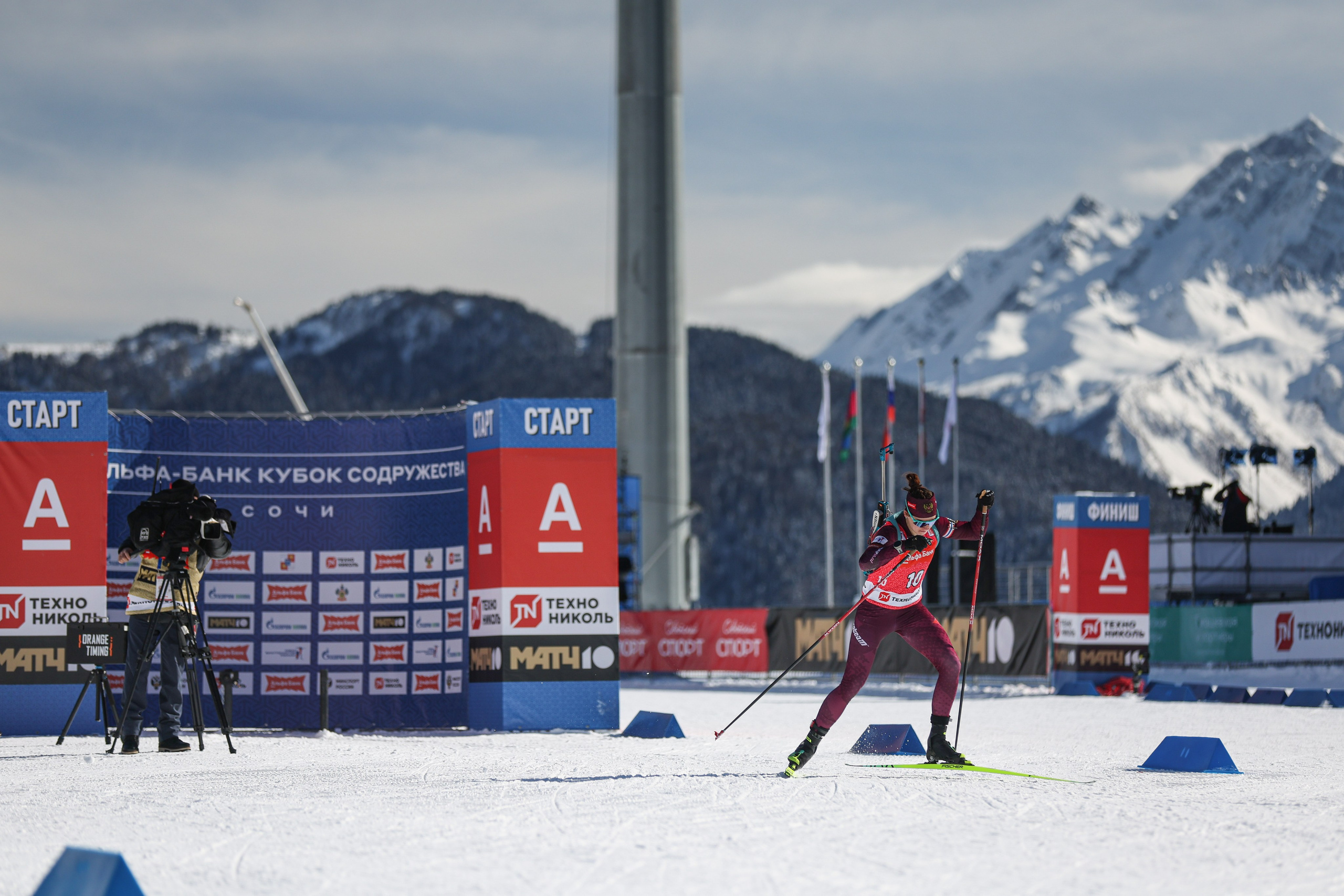 Биатлон Спринт Женщины