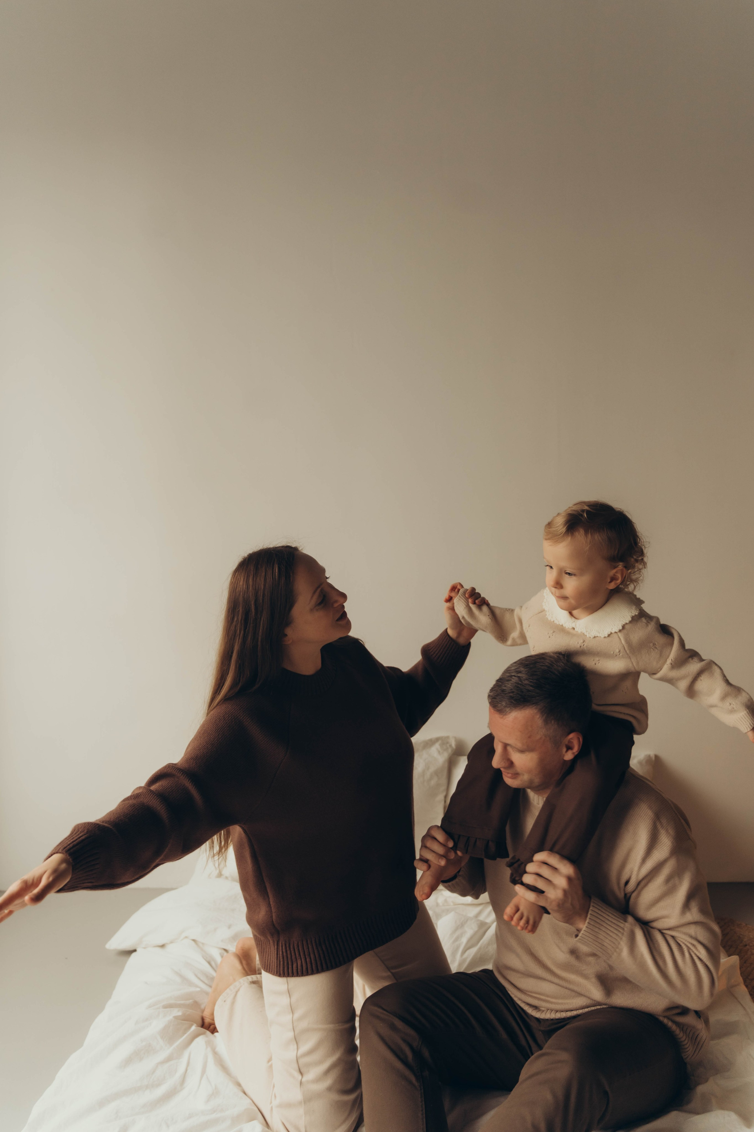 Екатерина, Николай и малышка Аня