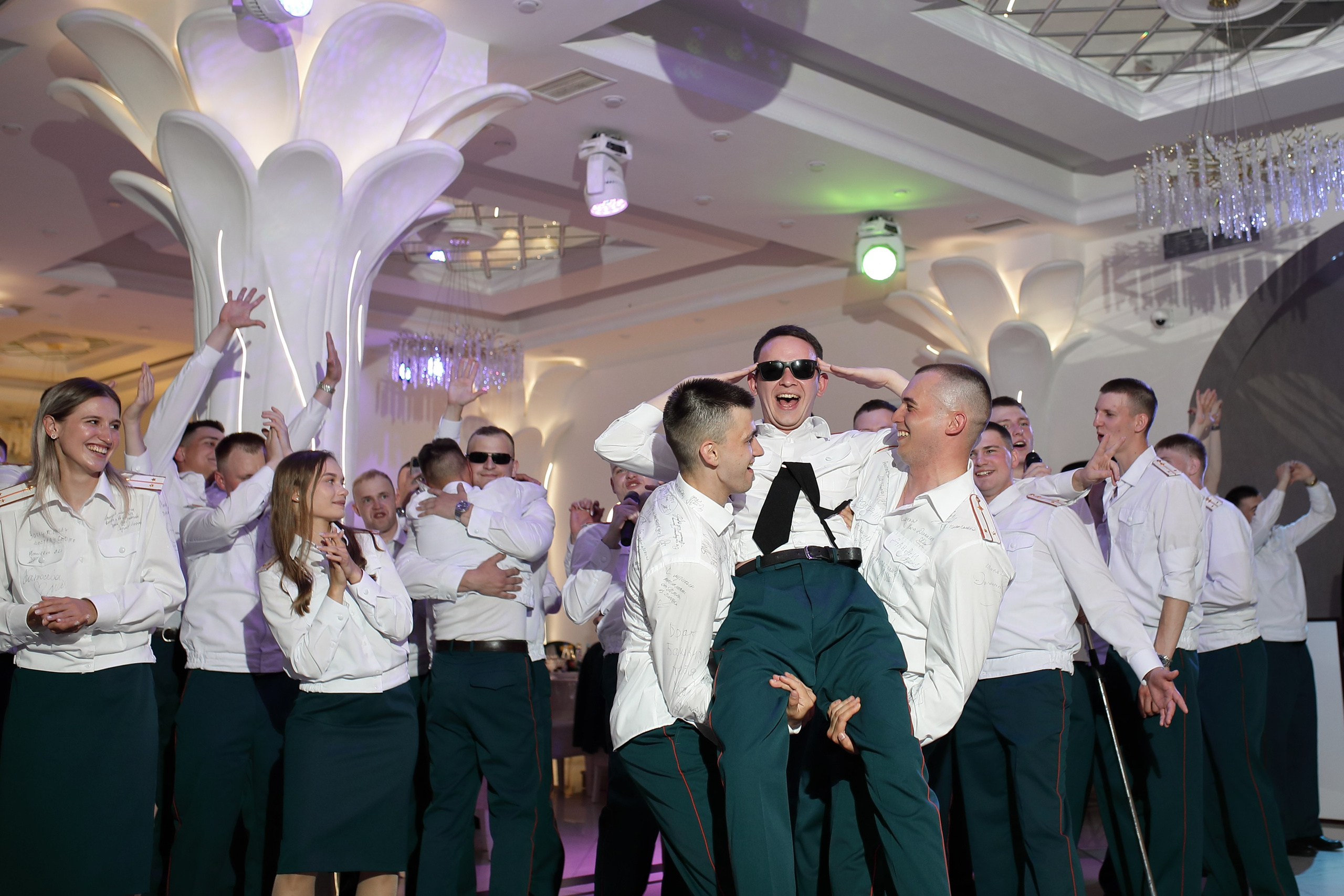 Выпуск Уральского института ГПС МЧС России дворец свадеб Екатеринбург