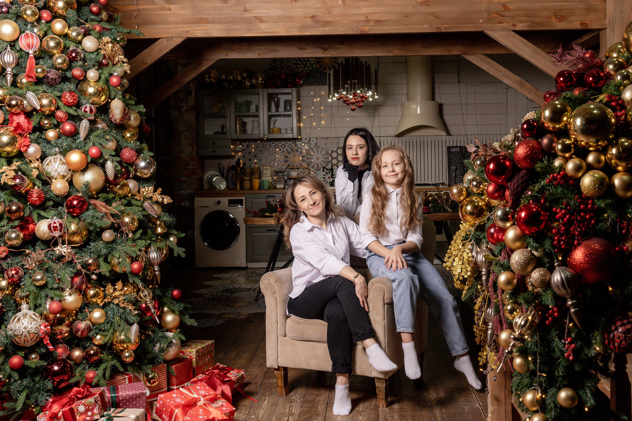 Новогодняя семейная фотосессия. Марина Суздаль семейный и детский фотограф в Москве и Подмосковье