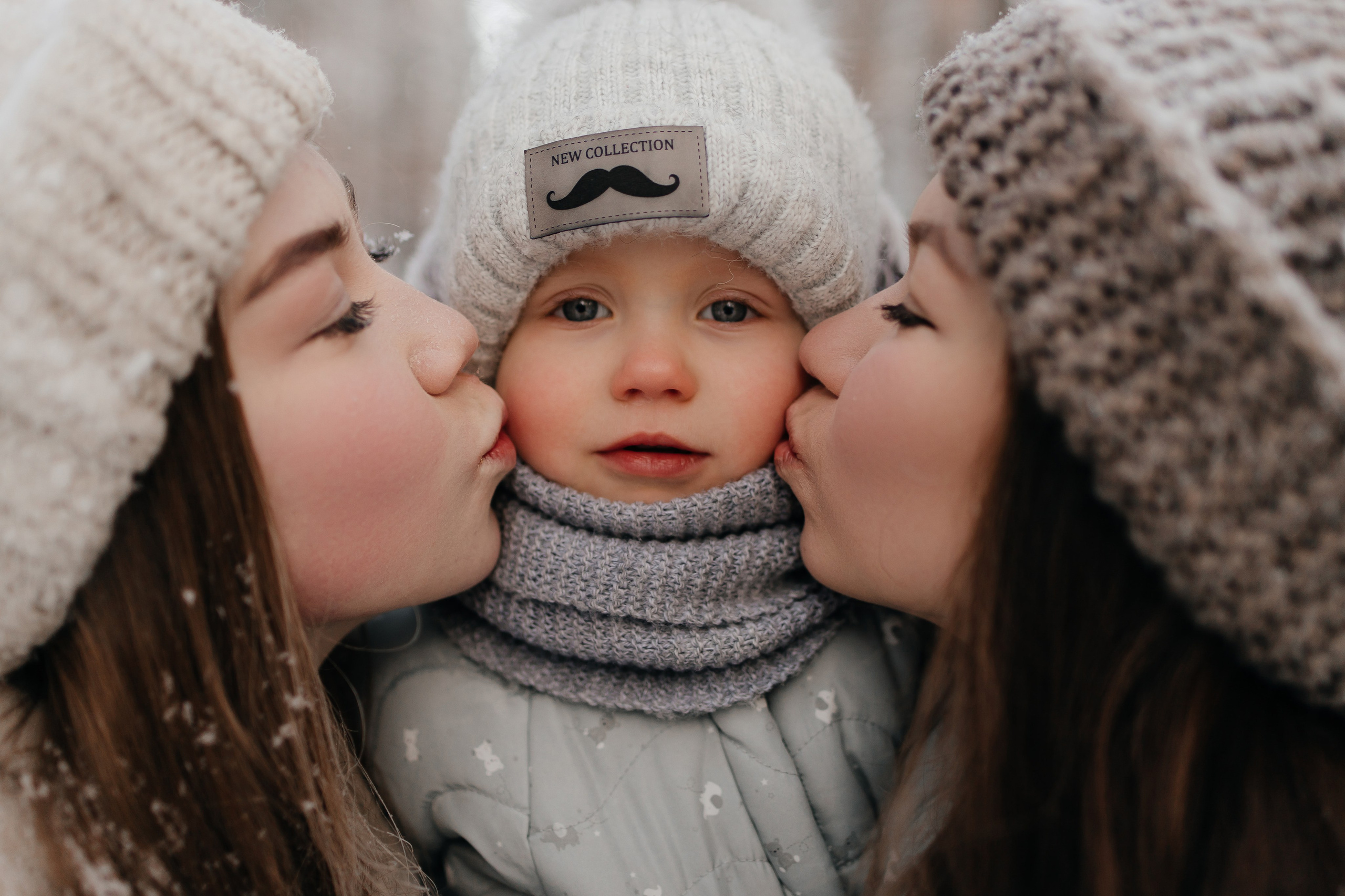 Надя, Оксана, Рудольф, Настя и Савелий. Свадебный фотограф Чайковский