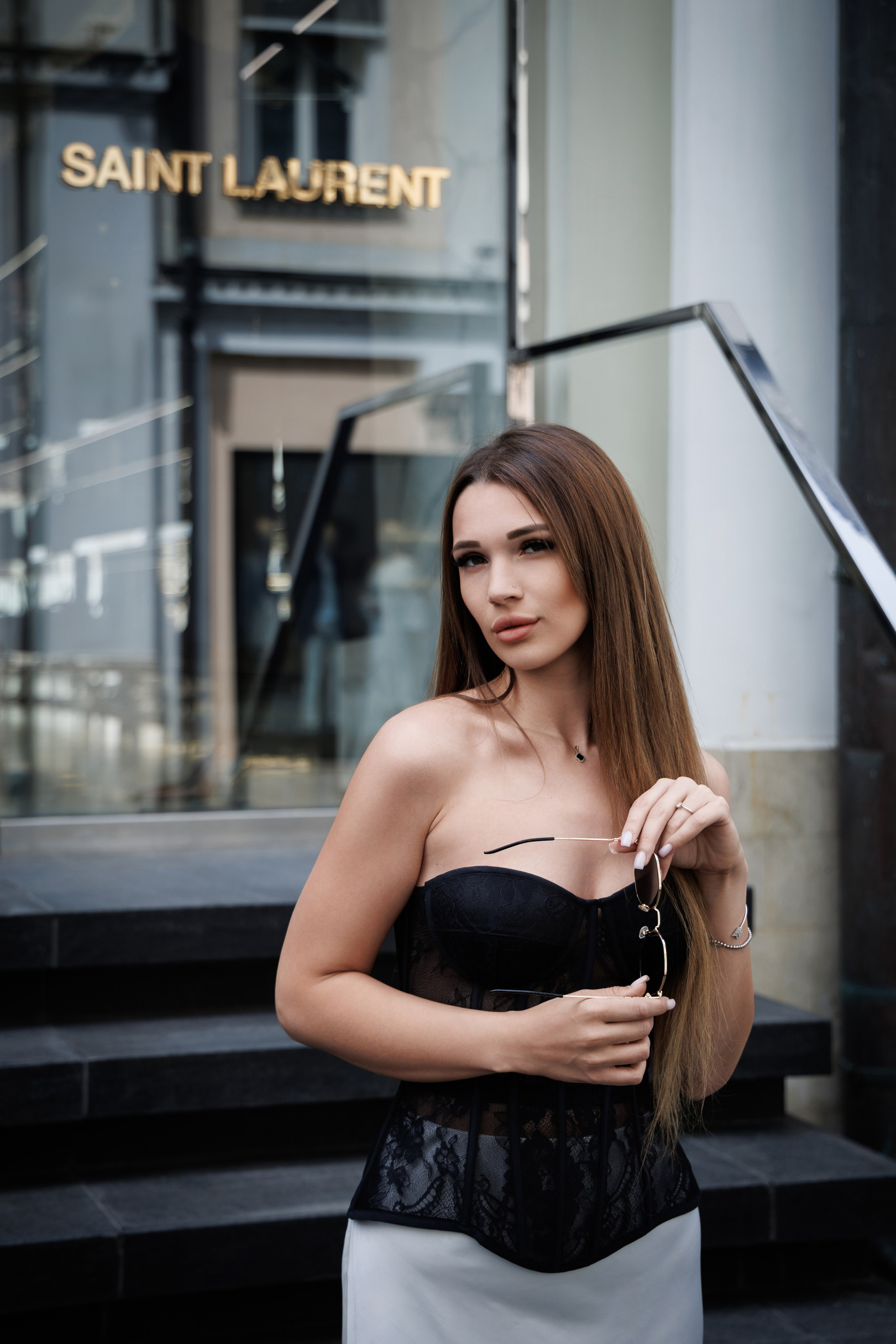 Настя (городская съёмка). Фотограф Ирина Красса