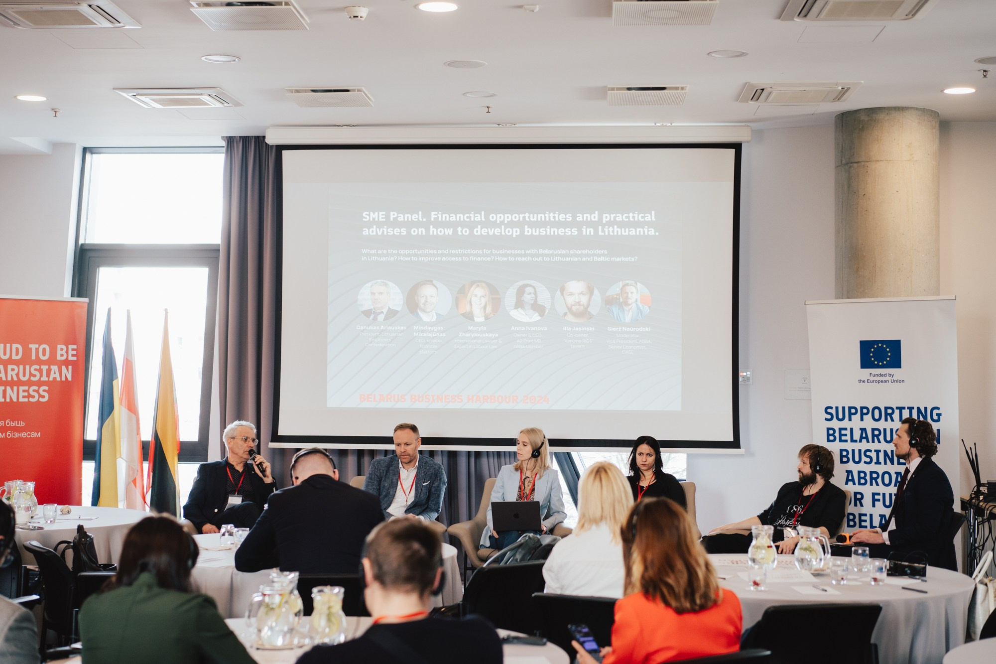 3rd Belarusian Business Forum in Vilnius. Photographer in Vilnius