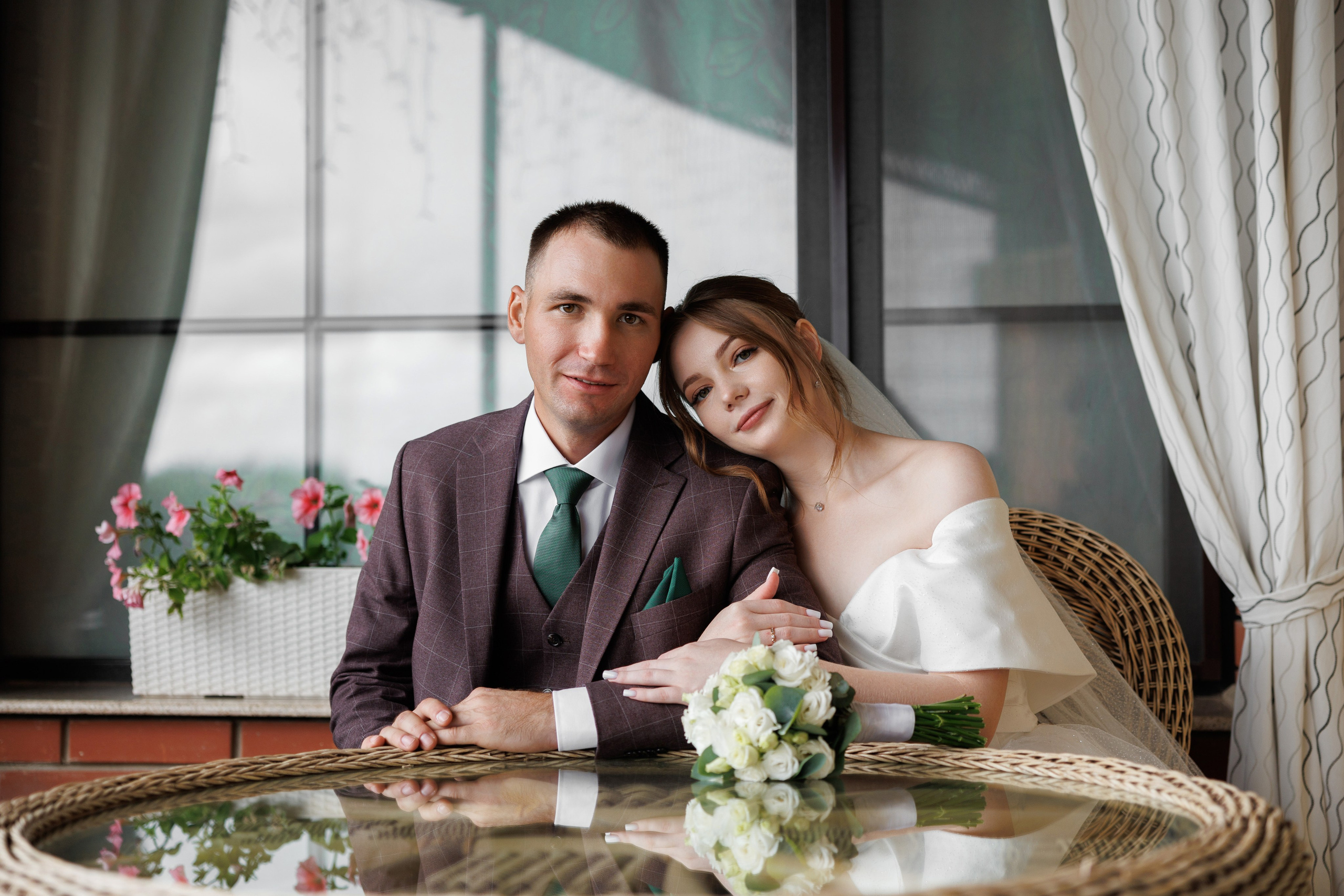 Свадебные сборы и прогулка