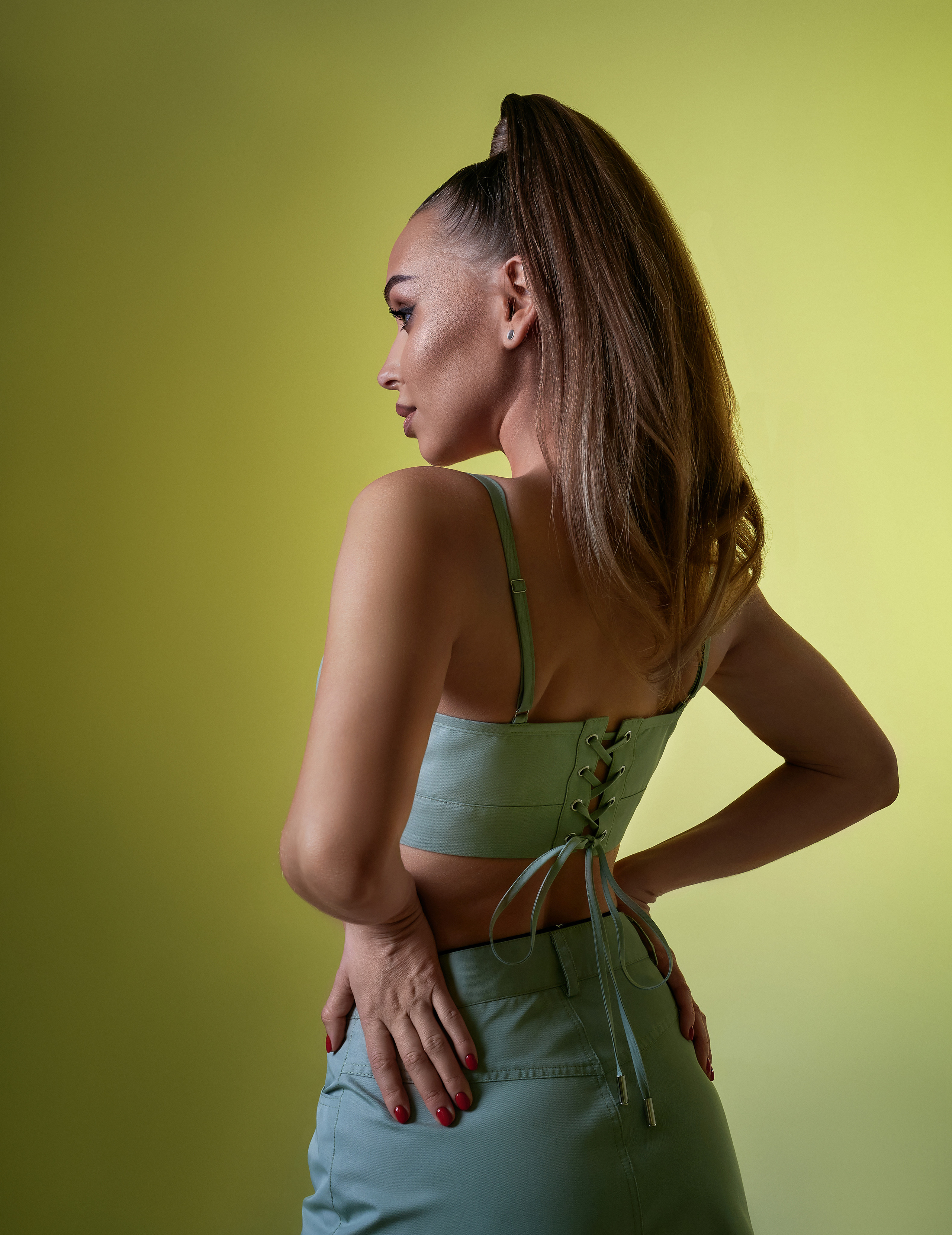 Студийный свет. Фотограф. Хабаровск. Женский портрет