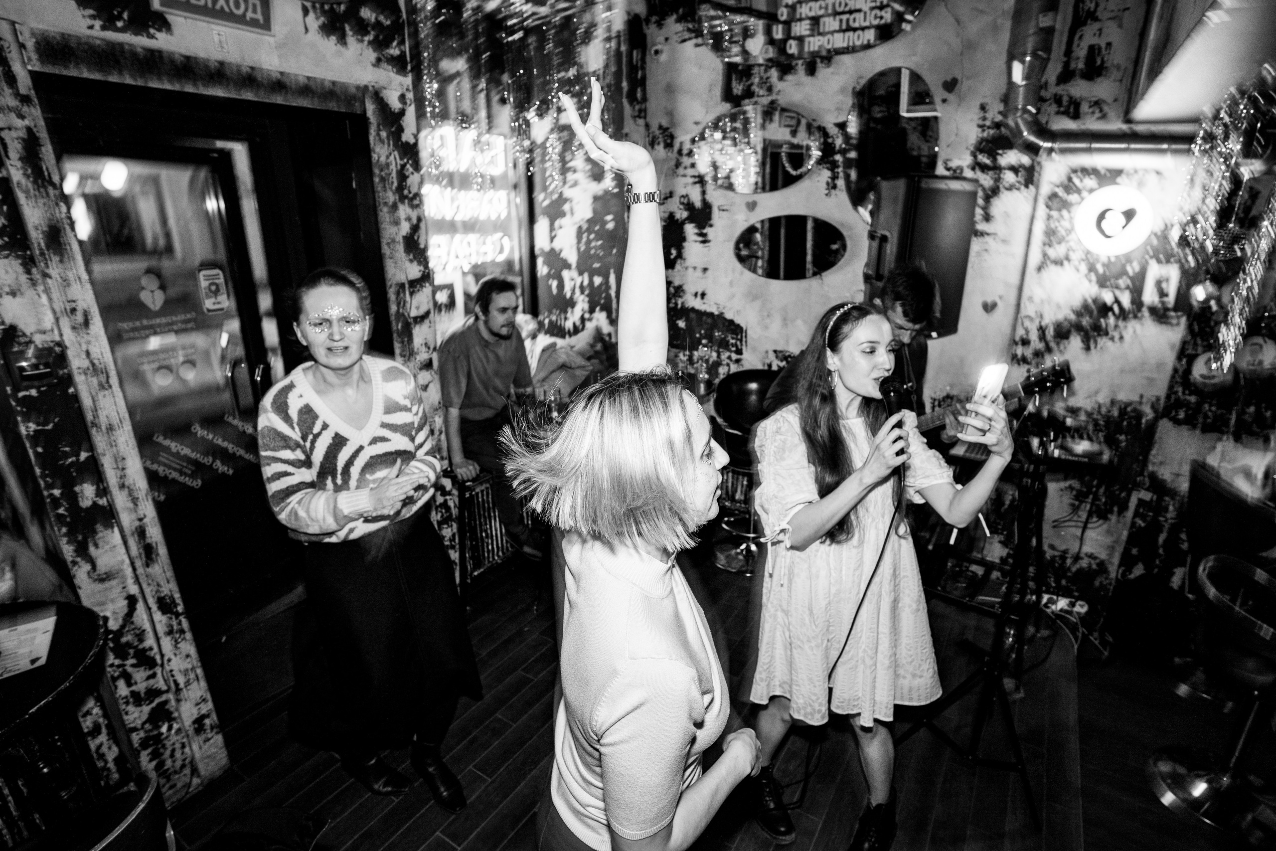 Репетиция Нового года в Баре Разбитых сердец. Концертный и репортажный фотограф в Санкт-Петербурге Слава Пахомов