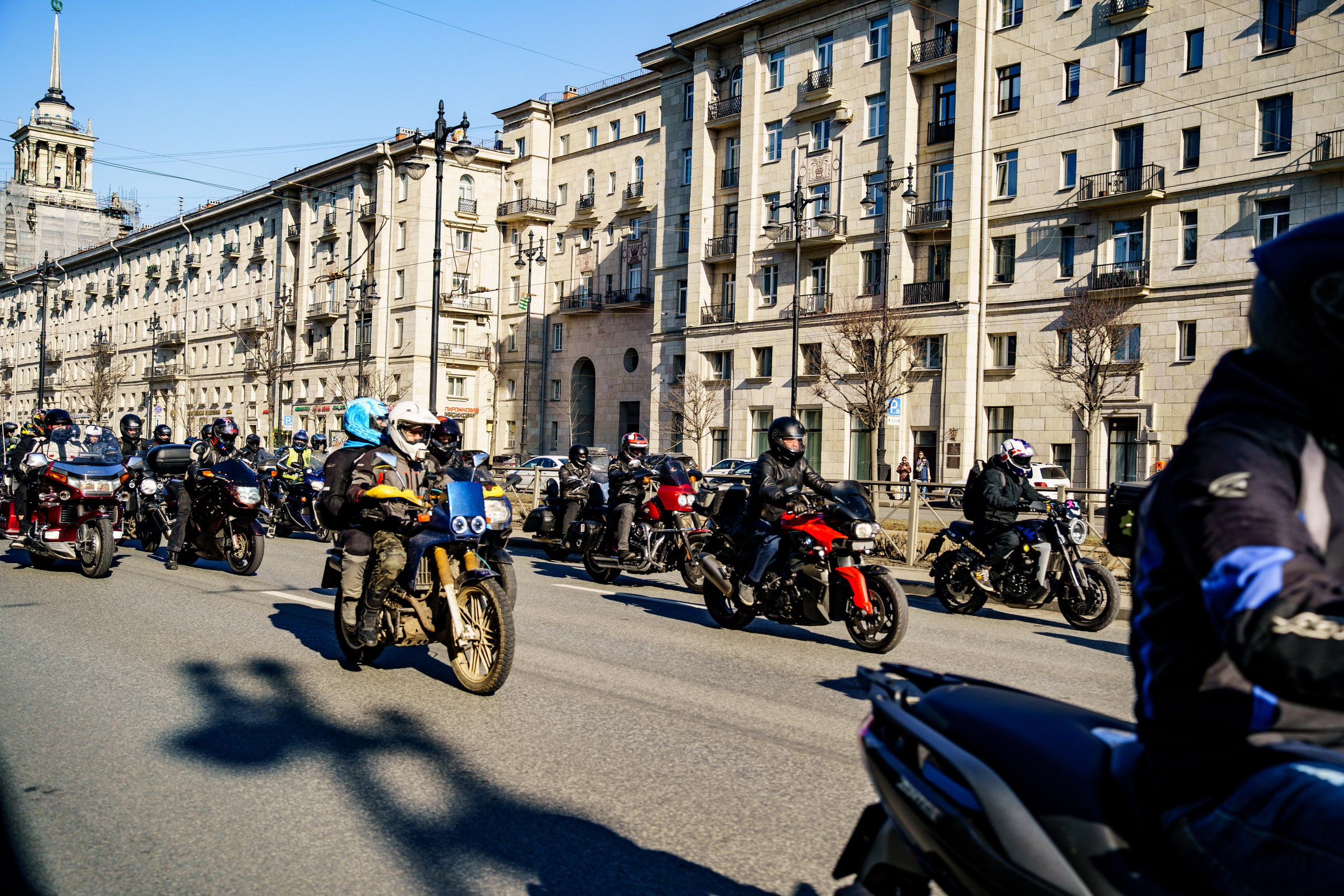 Прохват мотоклуба Norman Riders ч.1. Концертный и репортажный фотограф в Санкт-Петербурге Слава Пахомов