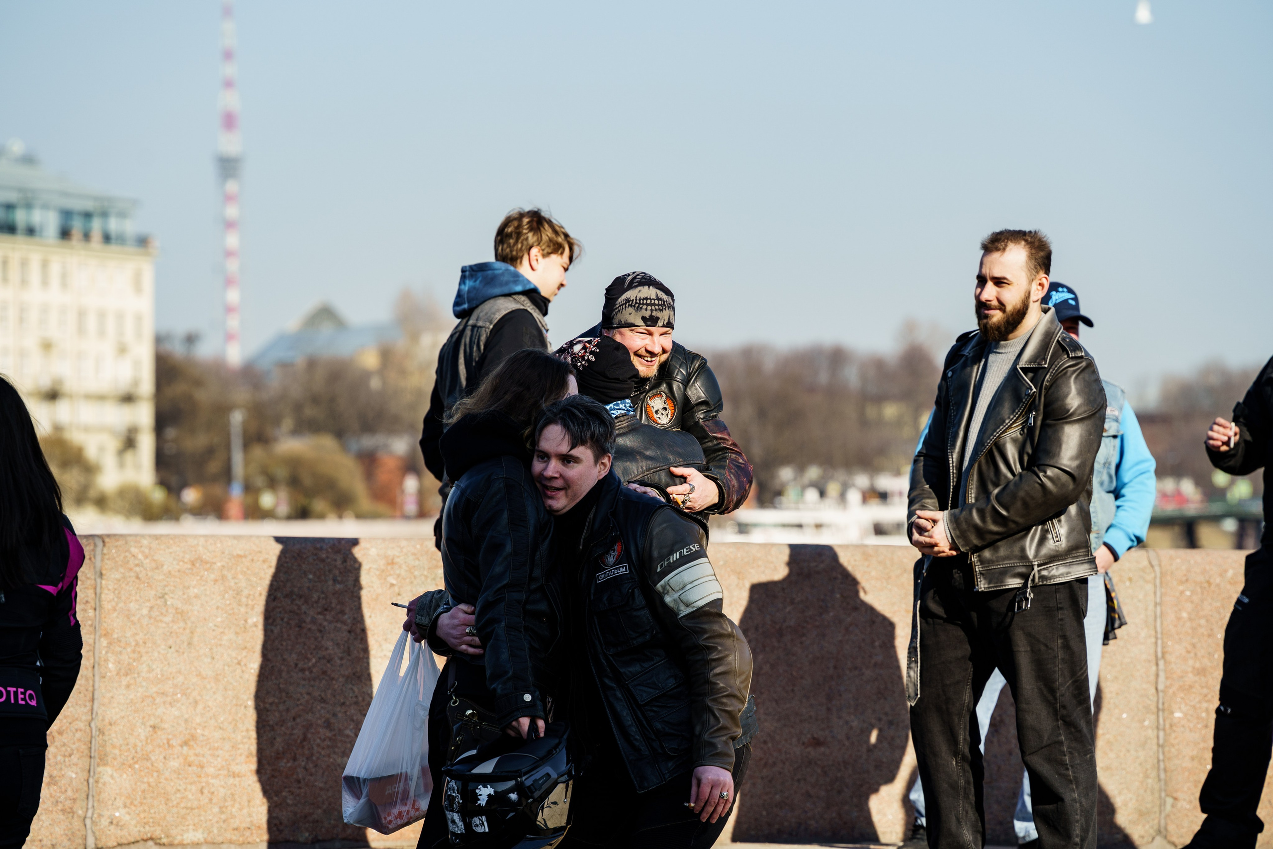 Прохват мотоклуба Norman Riders ч.1. Концертный и репортажный фотограф в Санкт-Петербурге Слава Пахомов