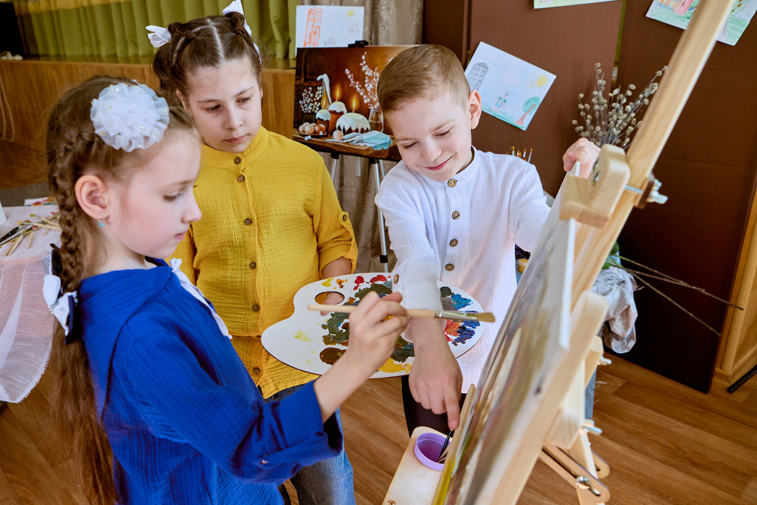 Творческая фотосессия художники