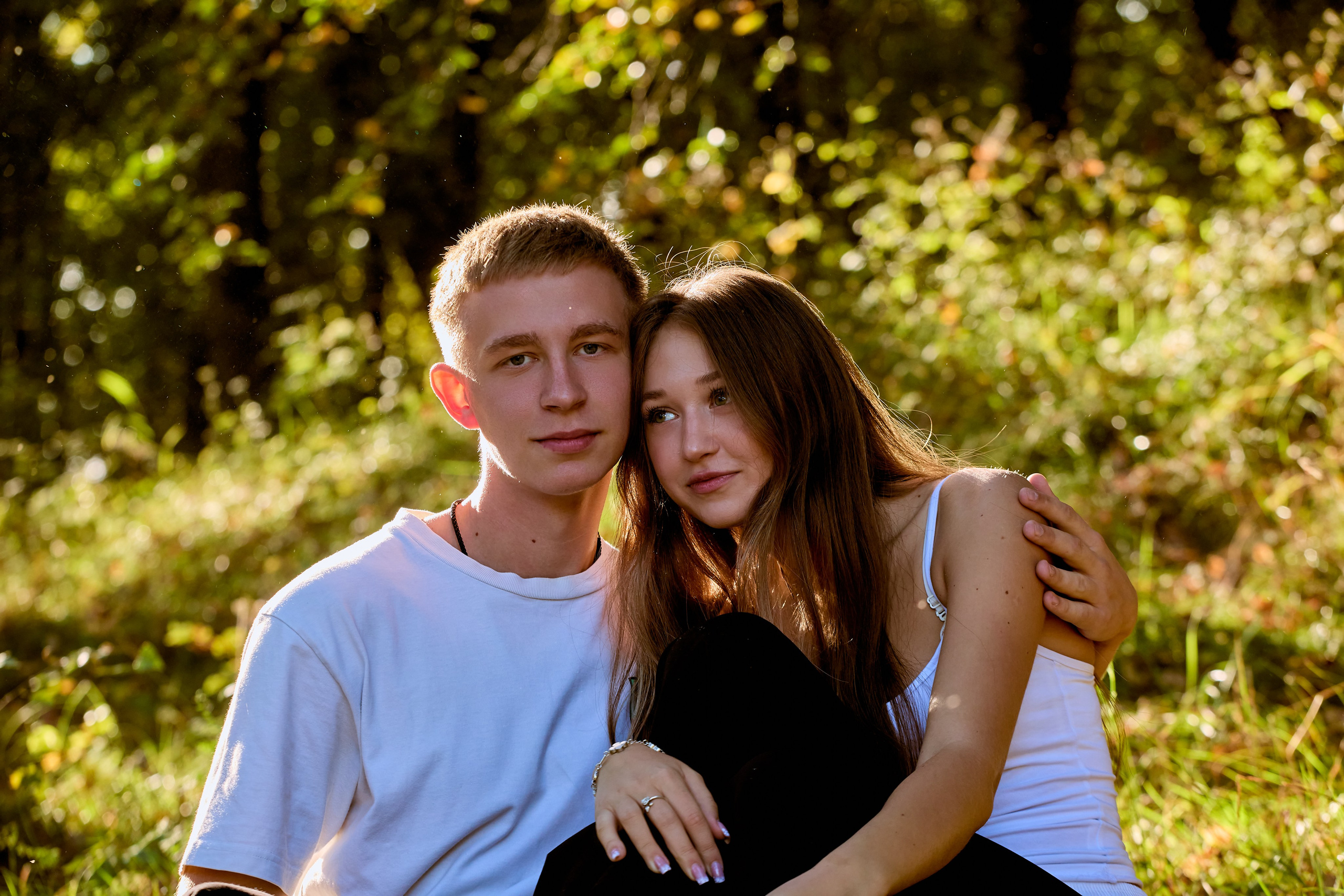 Фотосессия Золотая осень Александр и Злата