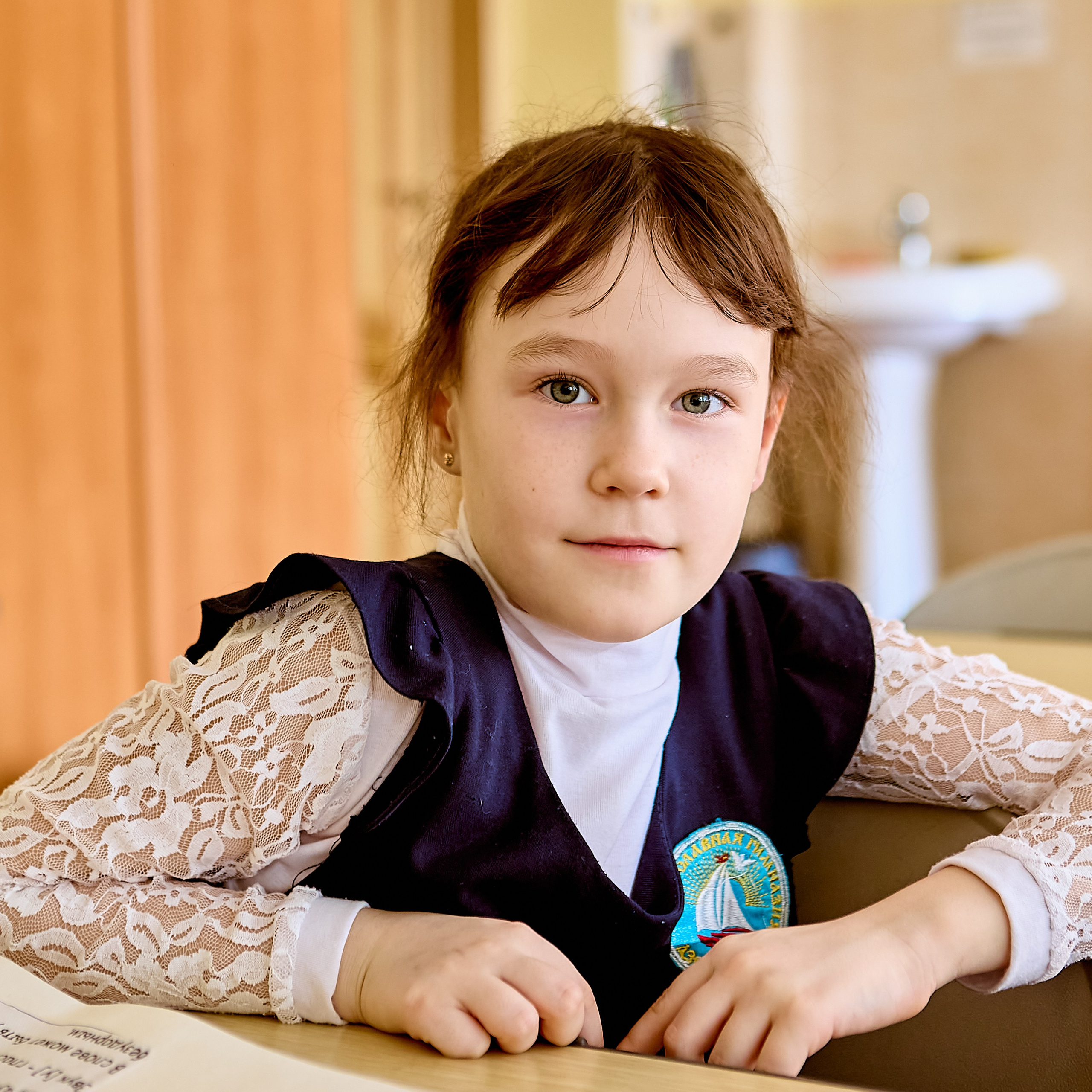 Детский портрет. На классном часе. Православная Гимназия Дзержинск