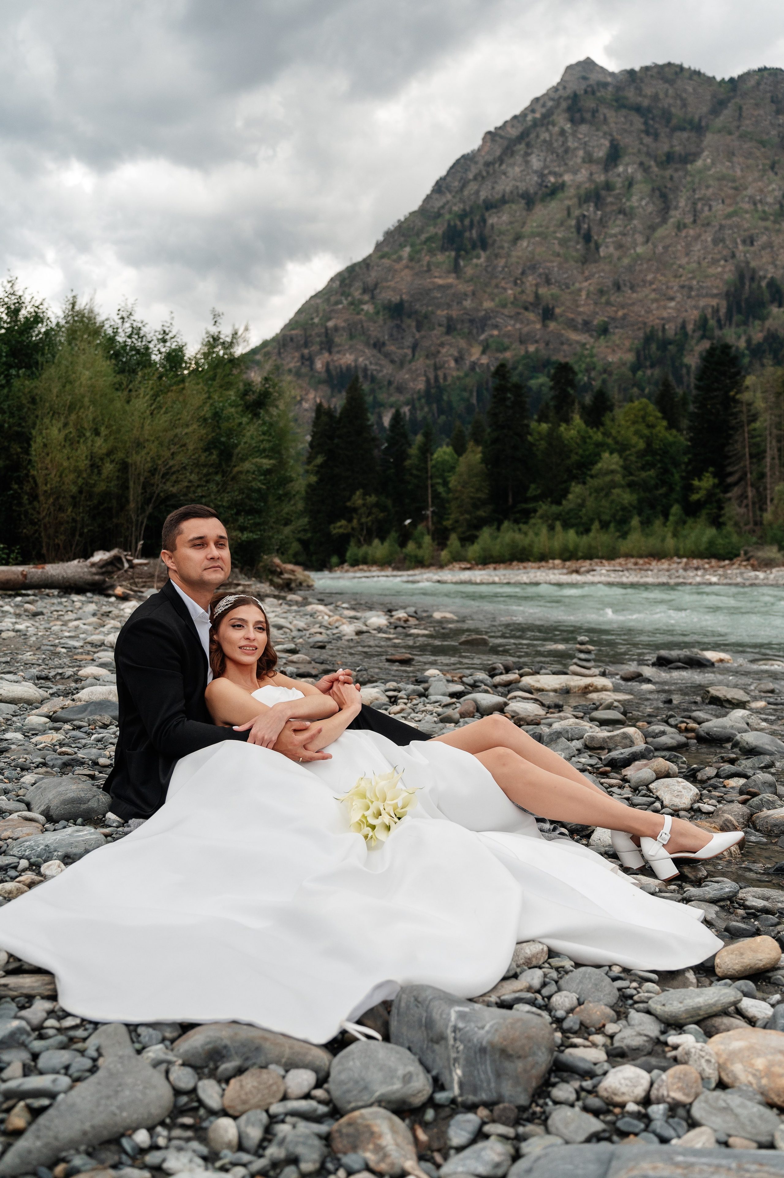 Горная свадьба Рината и Регины (09.09.24). Свадебный и travel фотограф в Волгограде, Сочи, Домбае, Европе