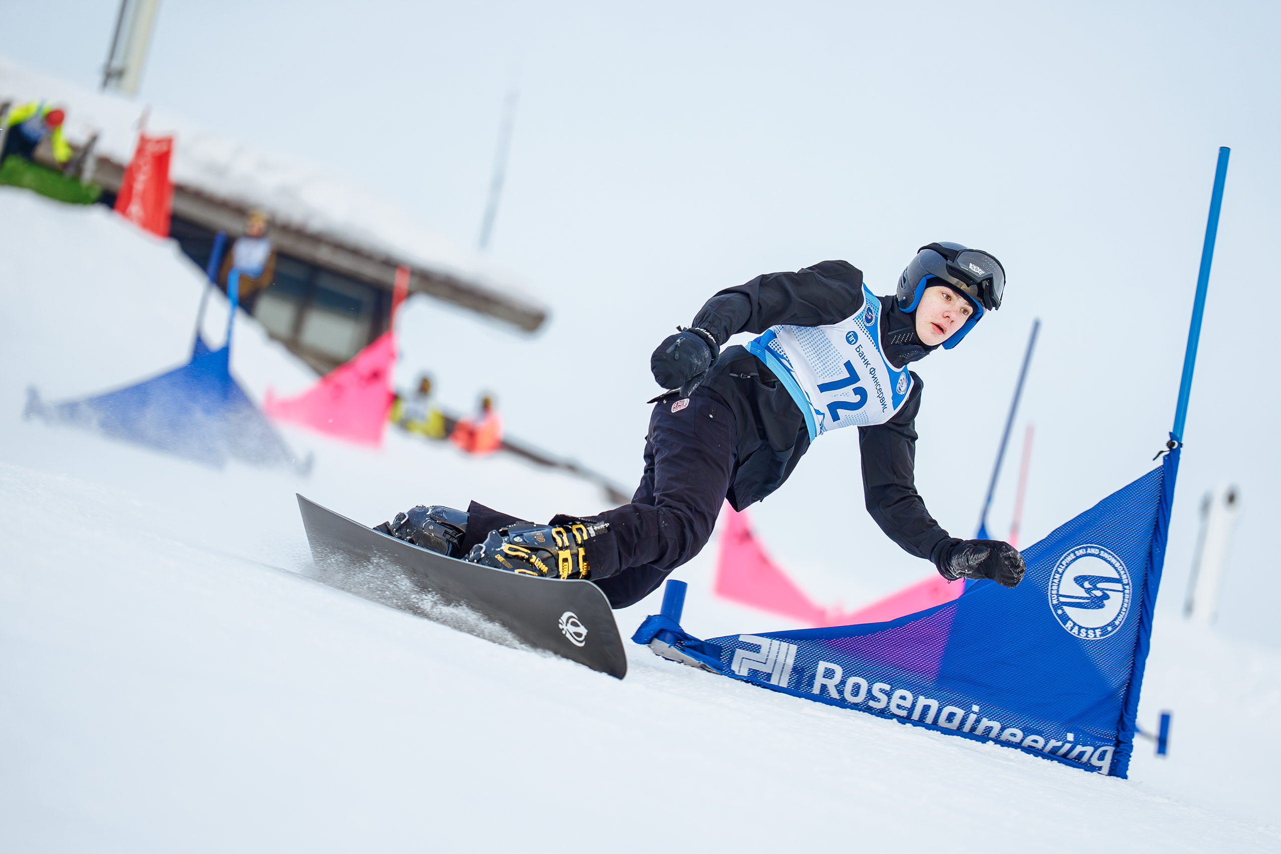 2026.02.06 | Первенство Дмитровского м. о. по сноуборду, PGS. Фотограф Студитский Евгений