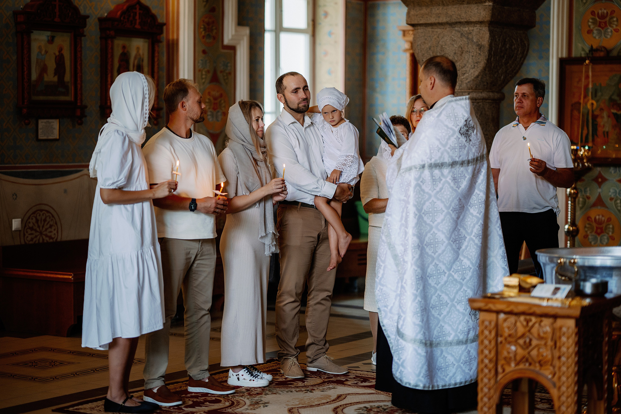 Крещение Евы. Фотограф на Крещение и Венчание в Красноярске Рамазанова Юлия