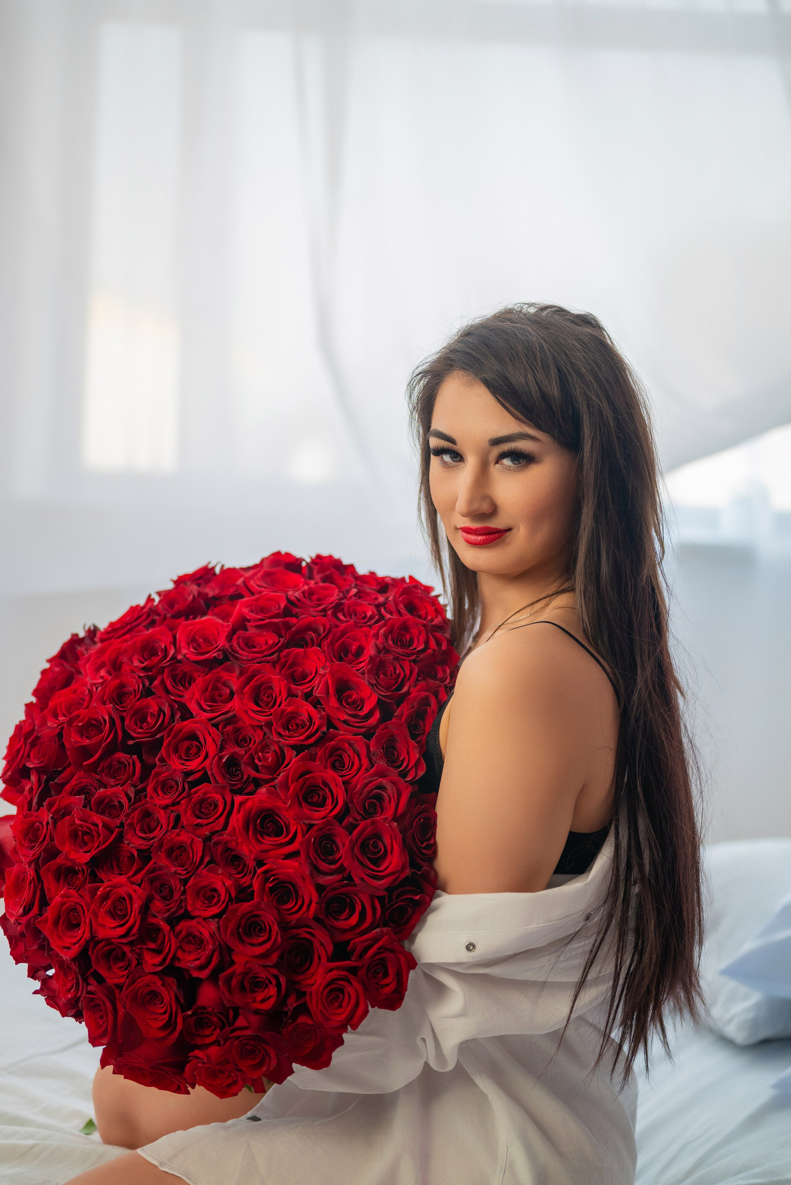 Фотопроект *101 красная роза* 2023 г. Фотограф в городе Салават