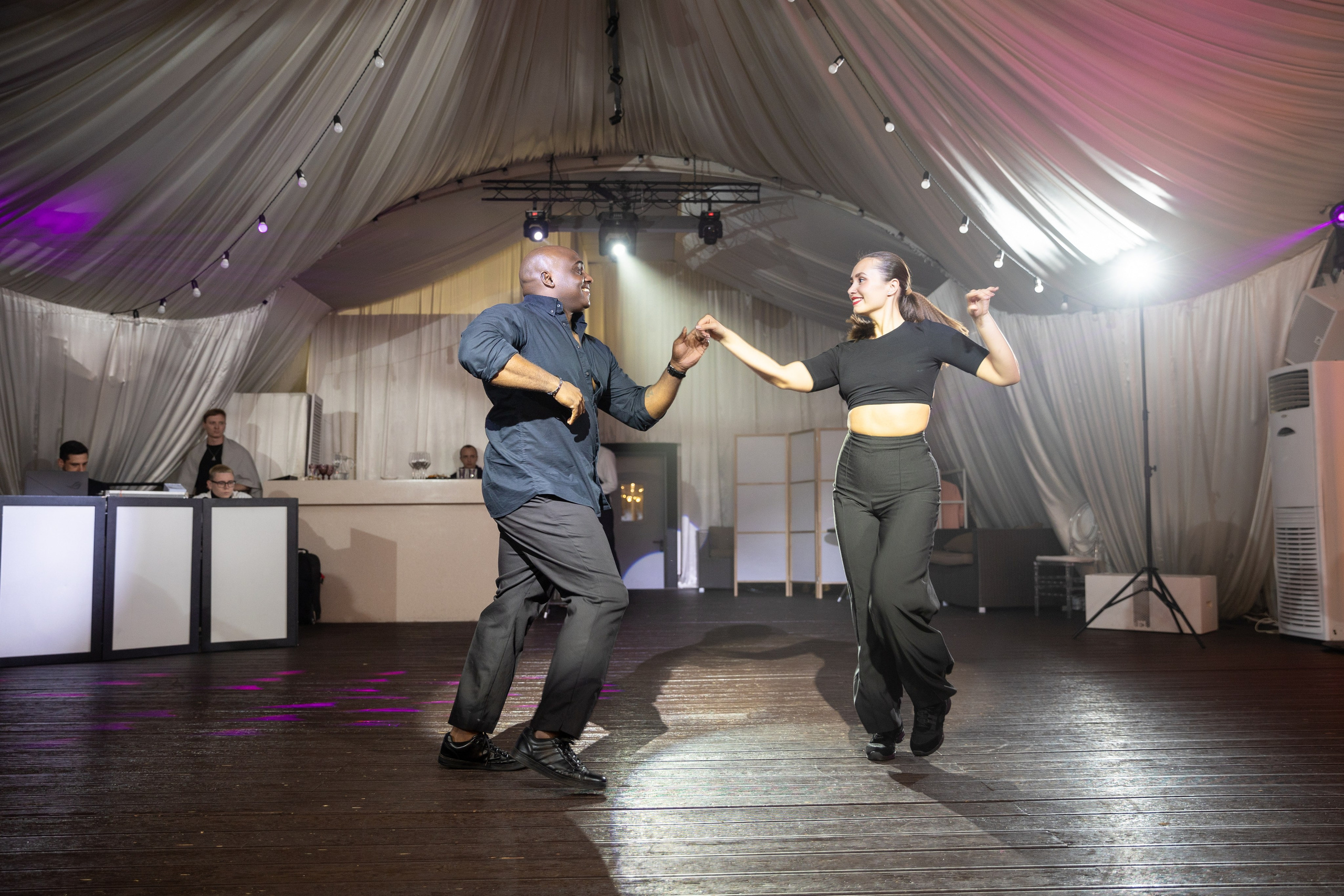 День рождения школы танцев в Event roof. Фотограф на корпоратив Спб / Москва