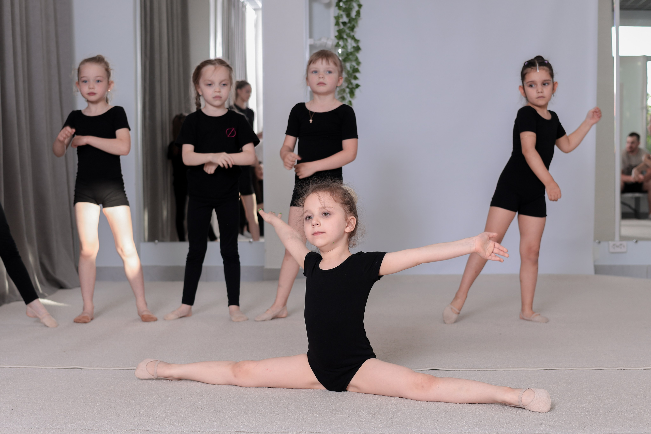 Открытый урок гимнастика. Фотограф Надршина Лилия