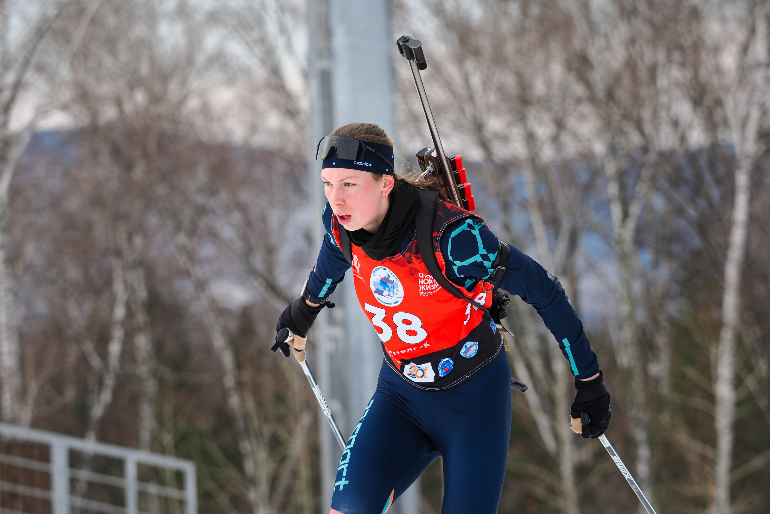 Биатлон / Первенство России. Репортажный фотограф Алексей Козьмин